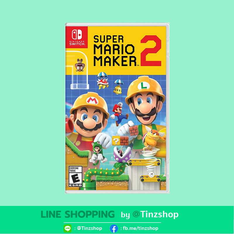 Nintendo Switch Super Mario Maker 2 Zone US / asia / English | LINE SHOPPING