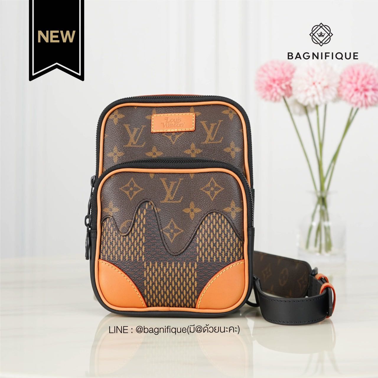 LOUIS NIGO AMAZONE SLING BAG LINE SHOPPING