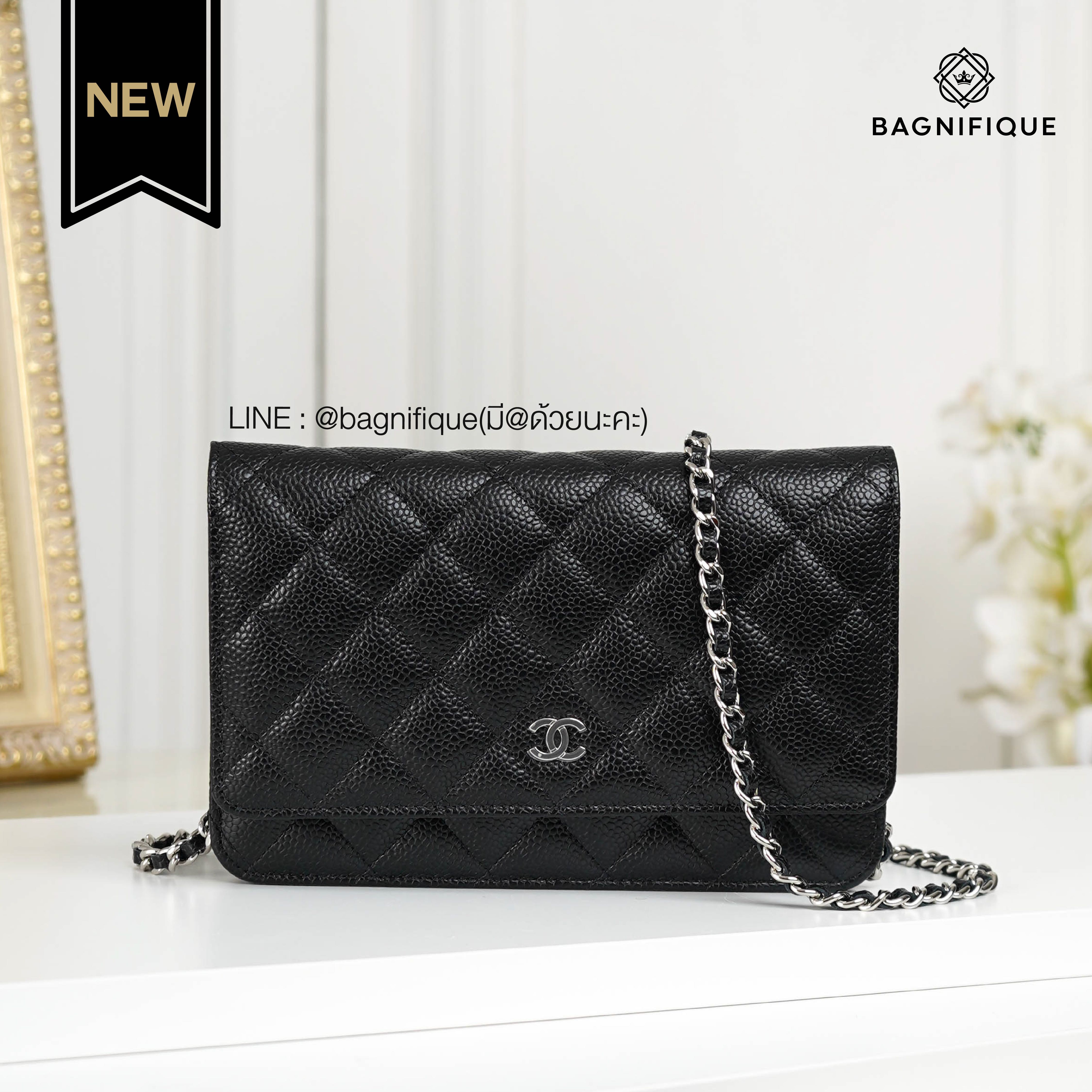 CHANEL WOC BLACK CAVIAR SHW