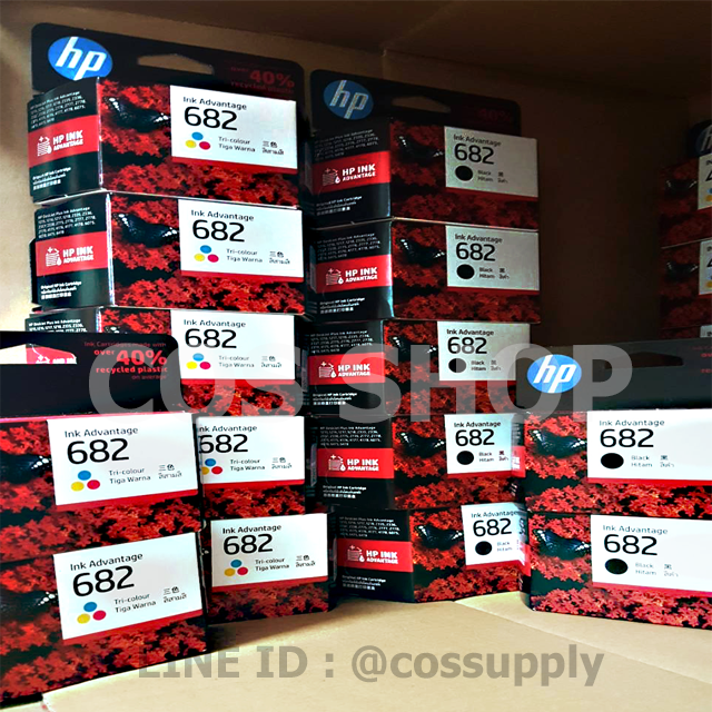 HP 682 Original Ink Cartridge ตลับหมึกพิมพ์อิงค์เจ็ท Model 3YM77AA