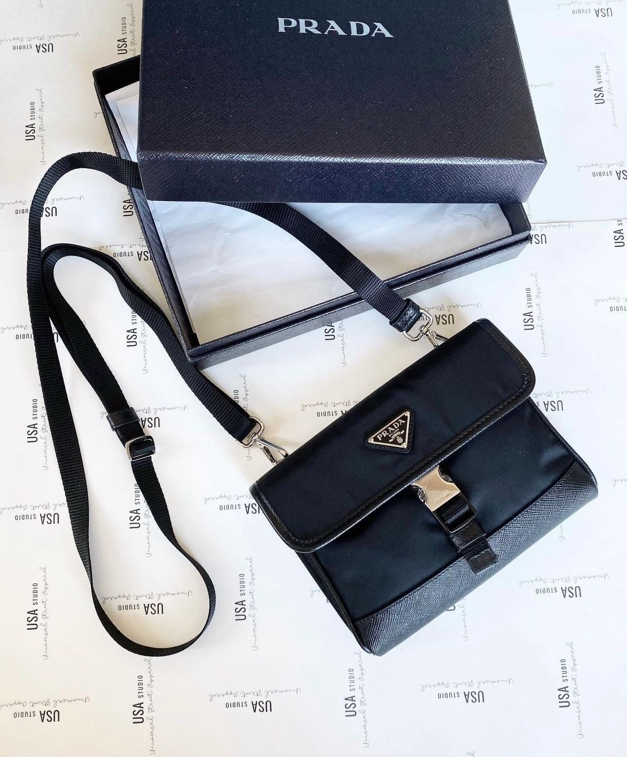 prada phone pouch