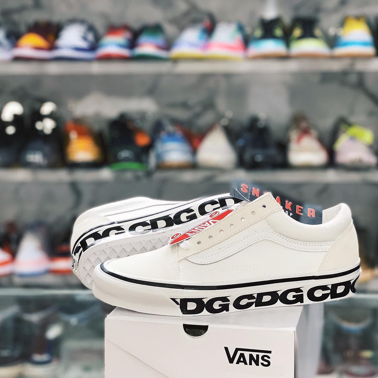 Vans x CDG Old Skool LX White