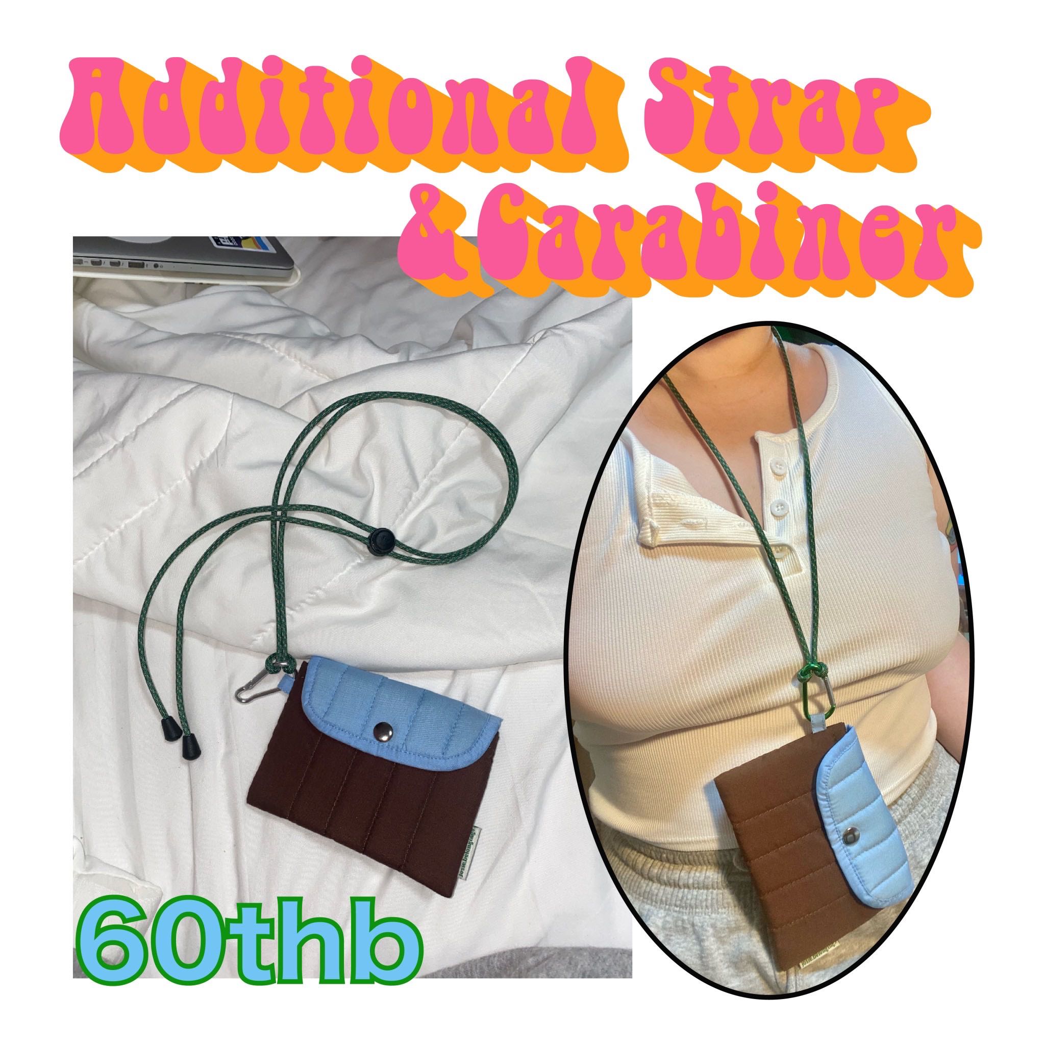 Additional Strap & Carabiner | LINE SHOPPING