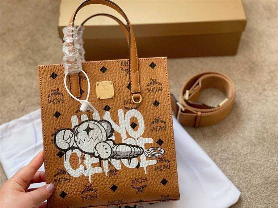Mcm mickey mouse bag deals