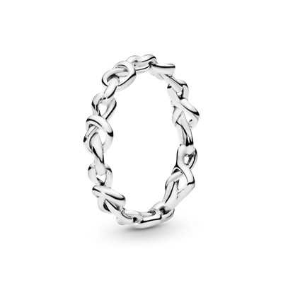 Knotted heart deals ring pandora