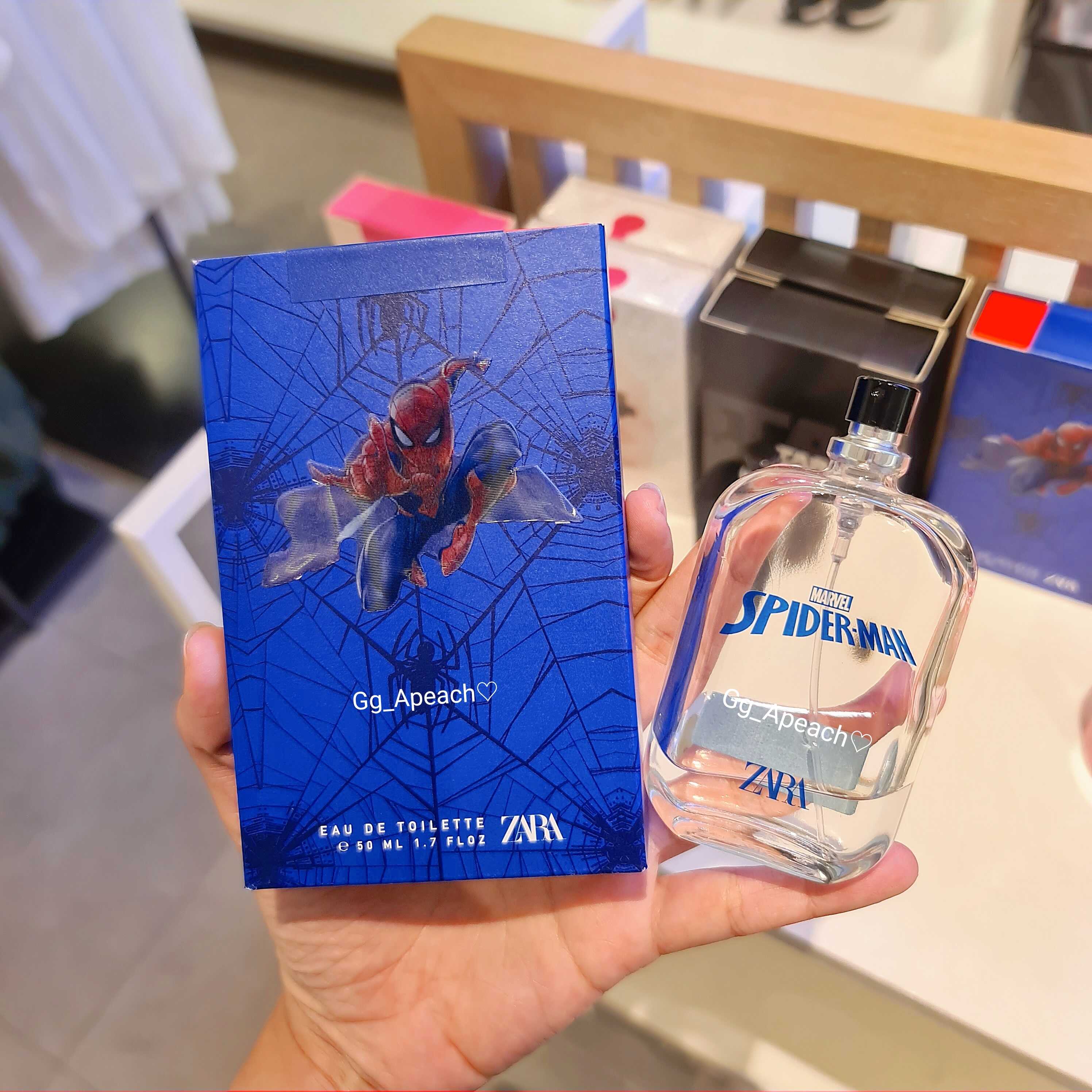 Zara spiderman on sale perfume
