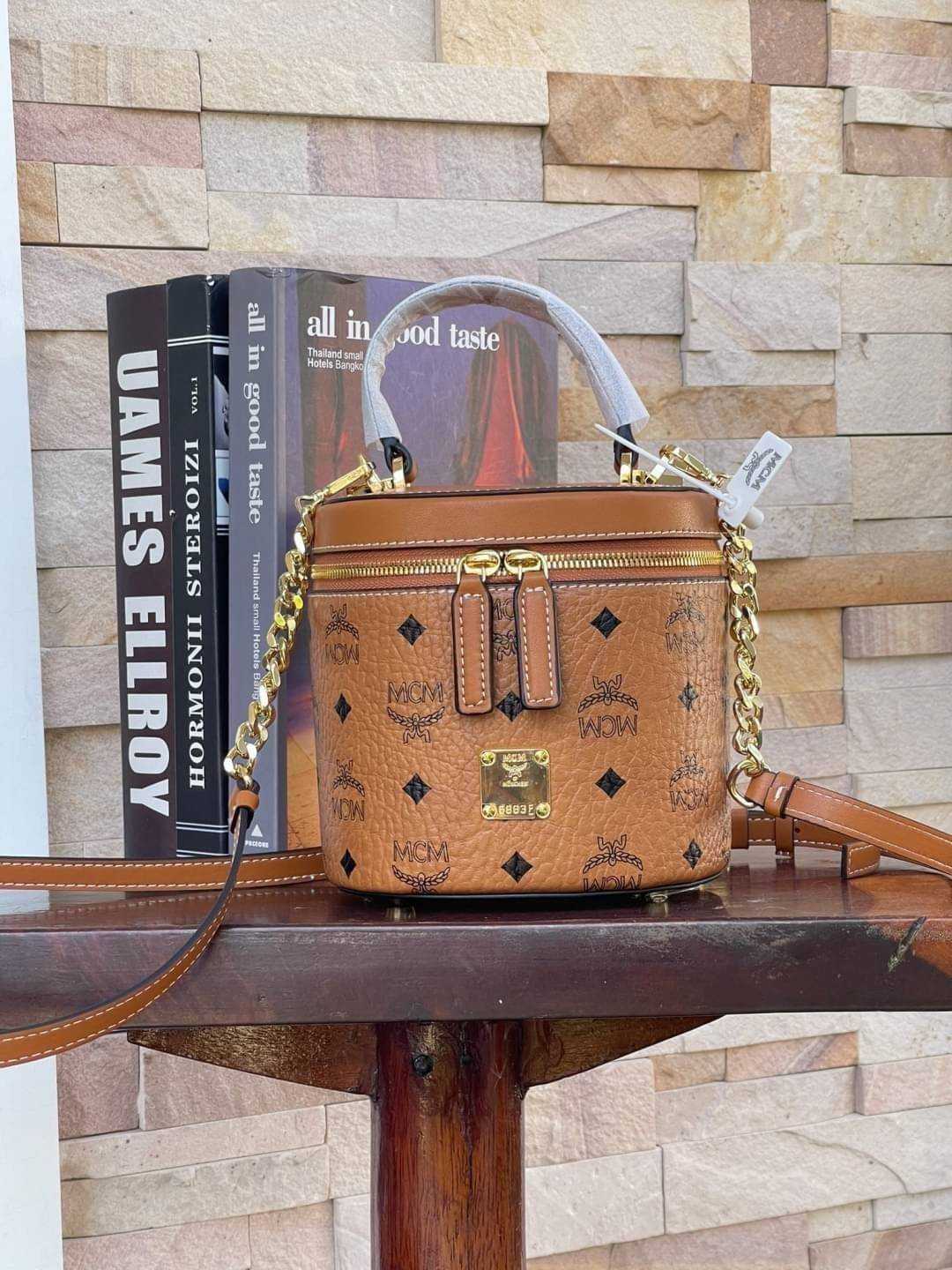Mcm cylinder crossbody bag shop