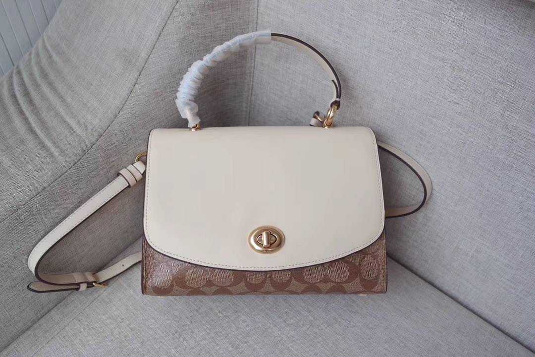 Coach TILLY TOP HANDLE SATCHEL F76620 LINE SHOPPING