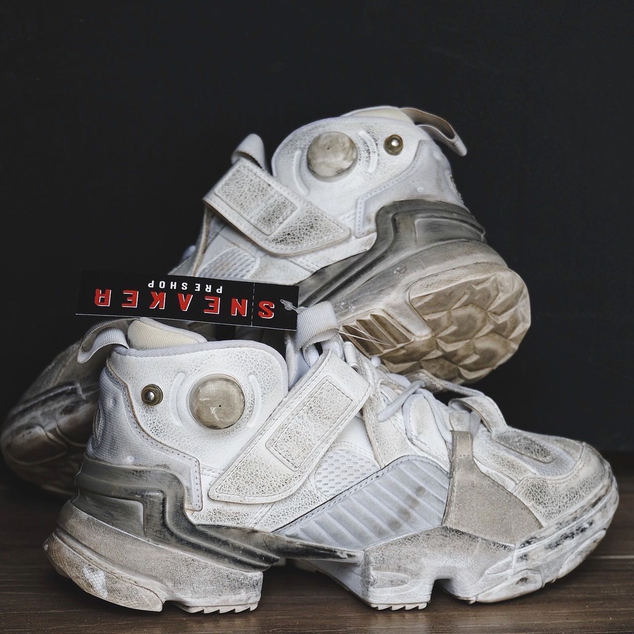 Reebok x vetements shop genetically modified pump
