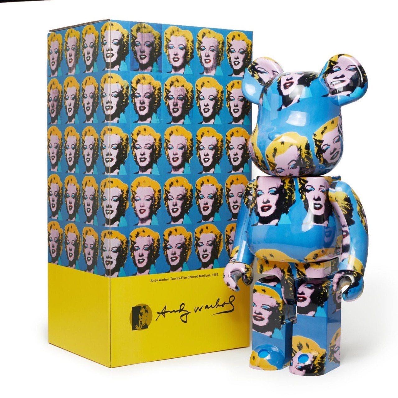 bearbrick Andy Warhol Marilyn Monroe 1000% | LINE SHOPPING