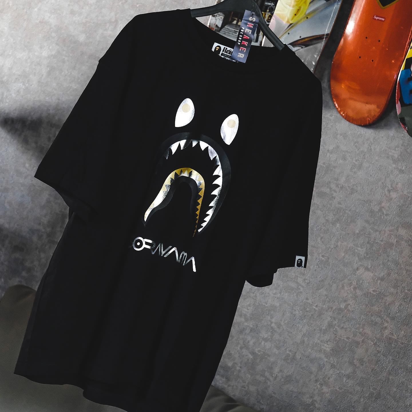 Supreme shark shirt discount