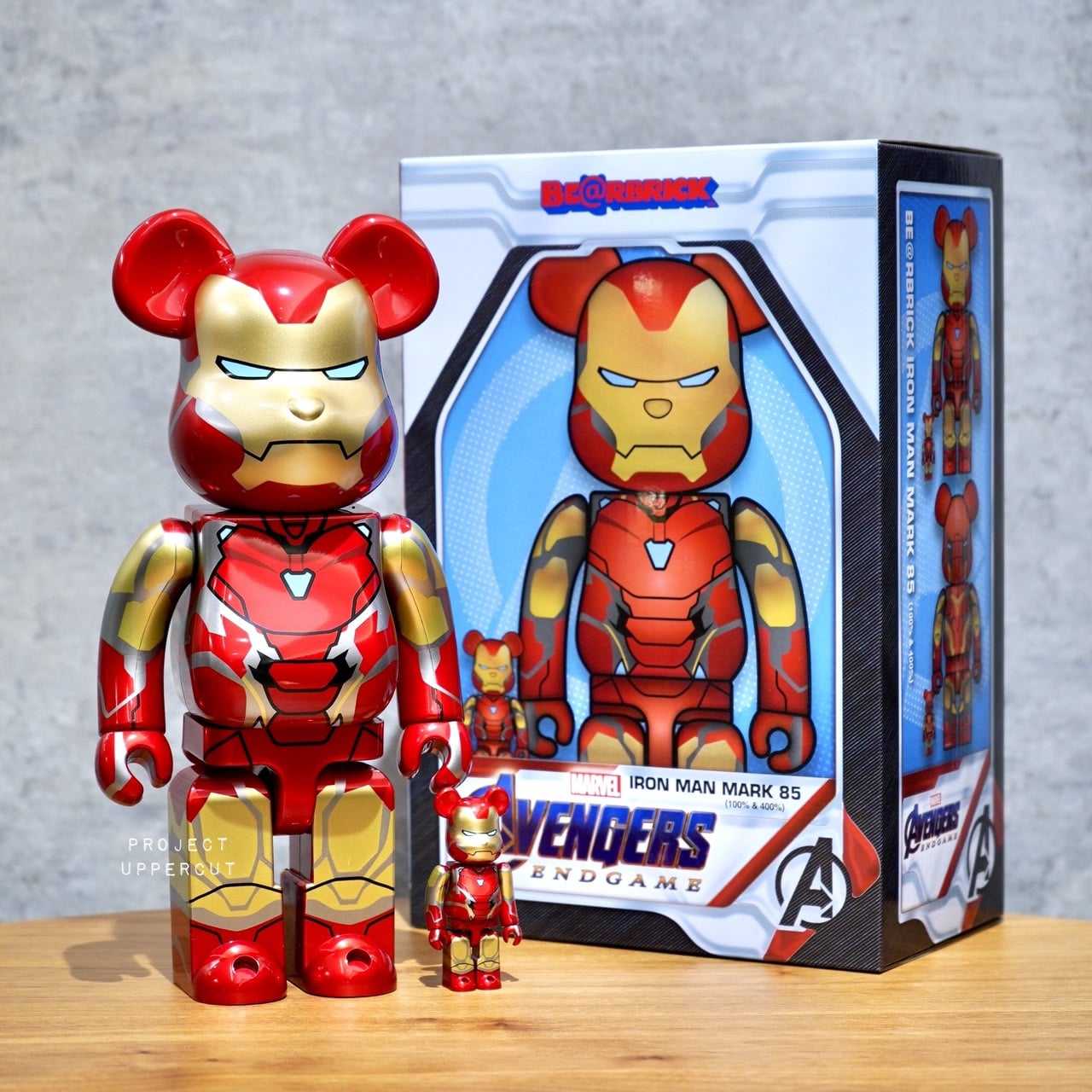 BE@RBRICK IRON MAN MARK 85 100% & 400％ - フィギュア