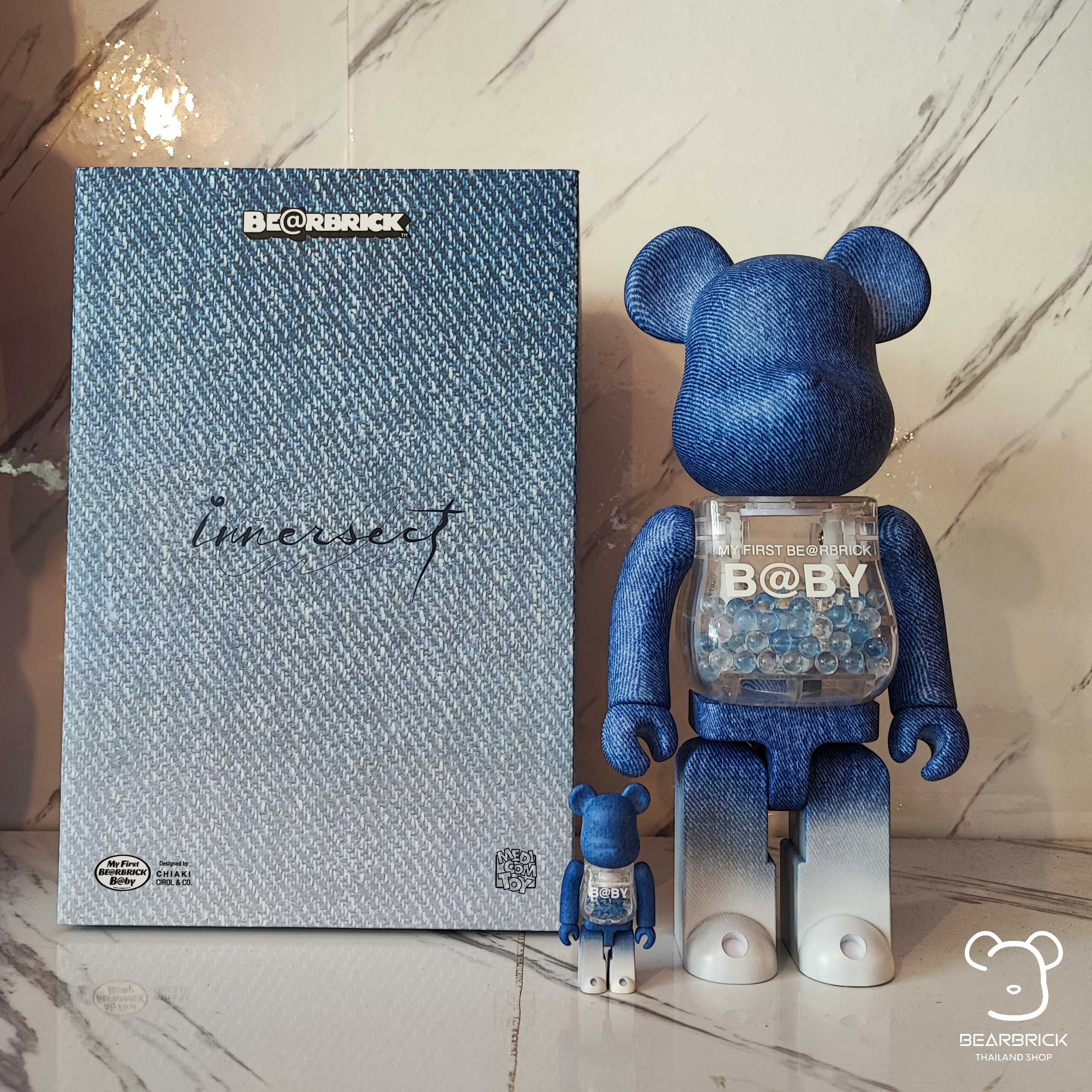 MY FIRST BE@RBRICK INNERSECT 2021 100%&400% - おもちゃ