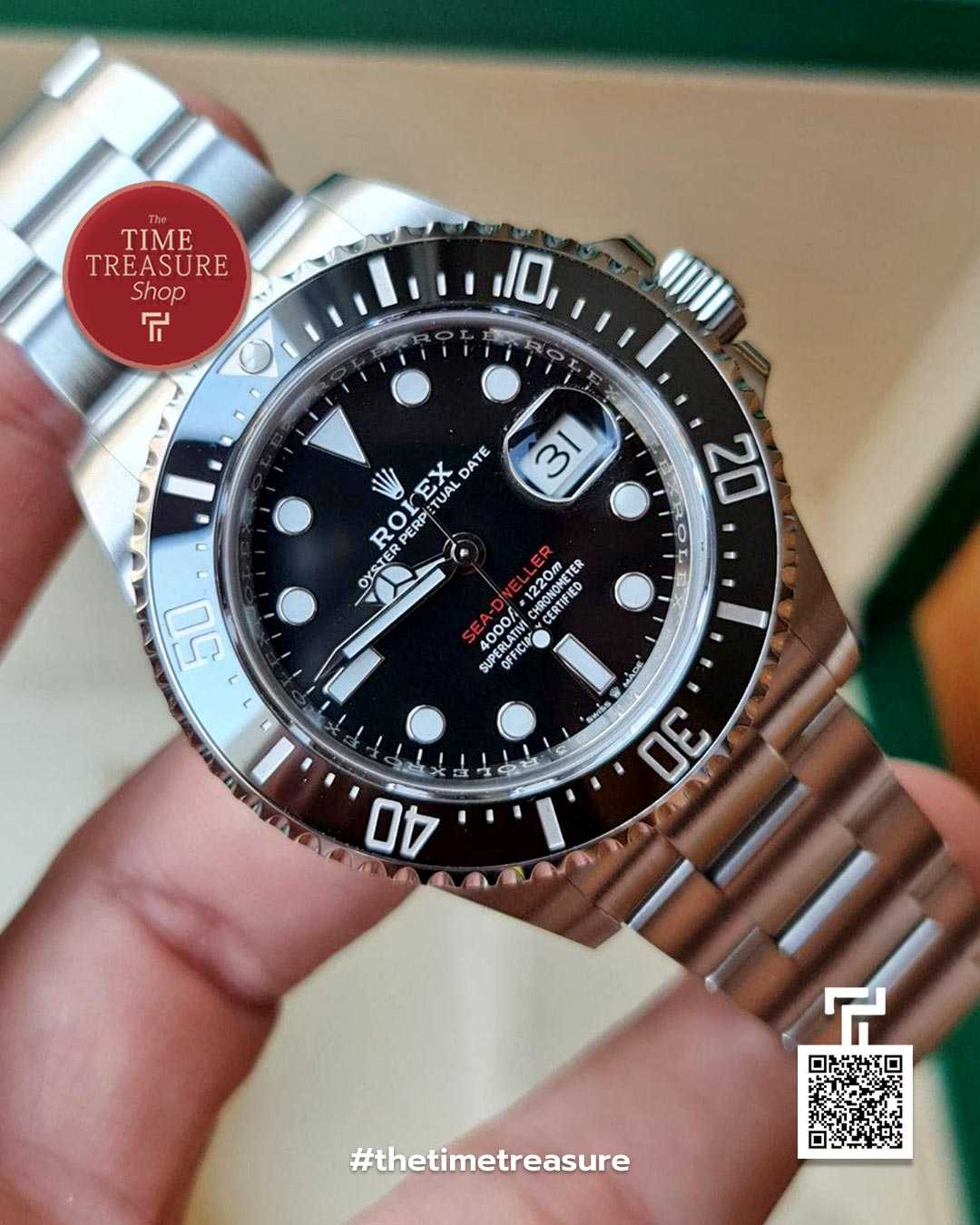 Rolex sea dweller red sales 50th anniversary