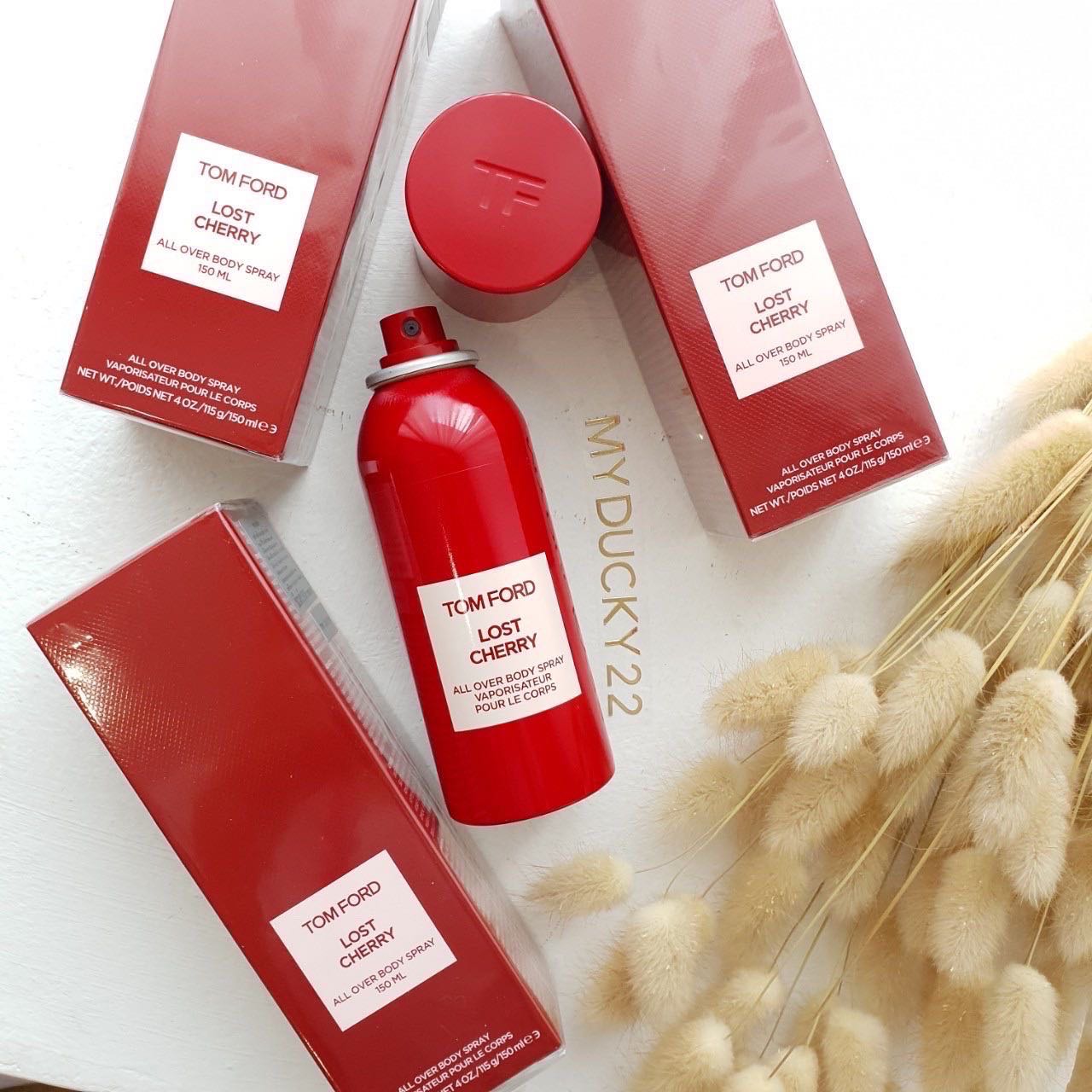 Tom ford lost cherry all over body spray 2025