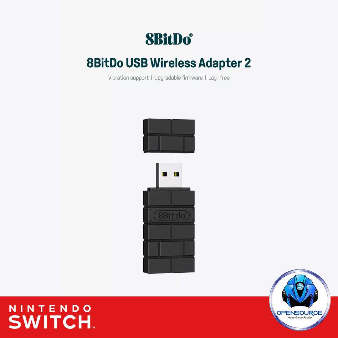 8bitdo USB Wireless Adapter 2 (Original by 8bitdo)