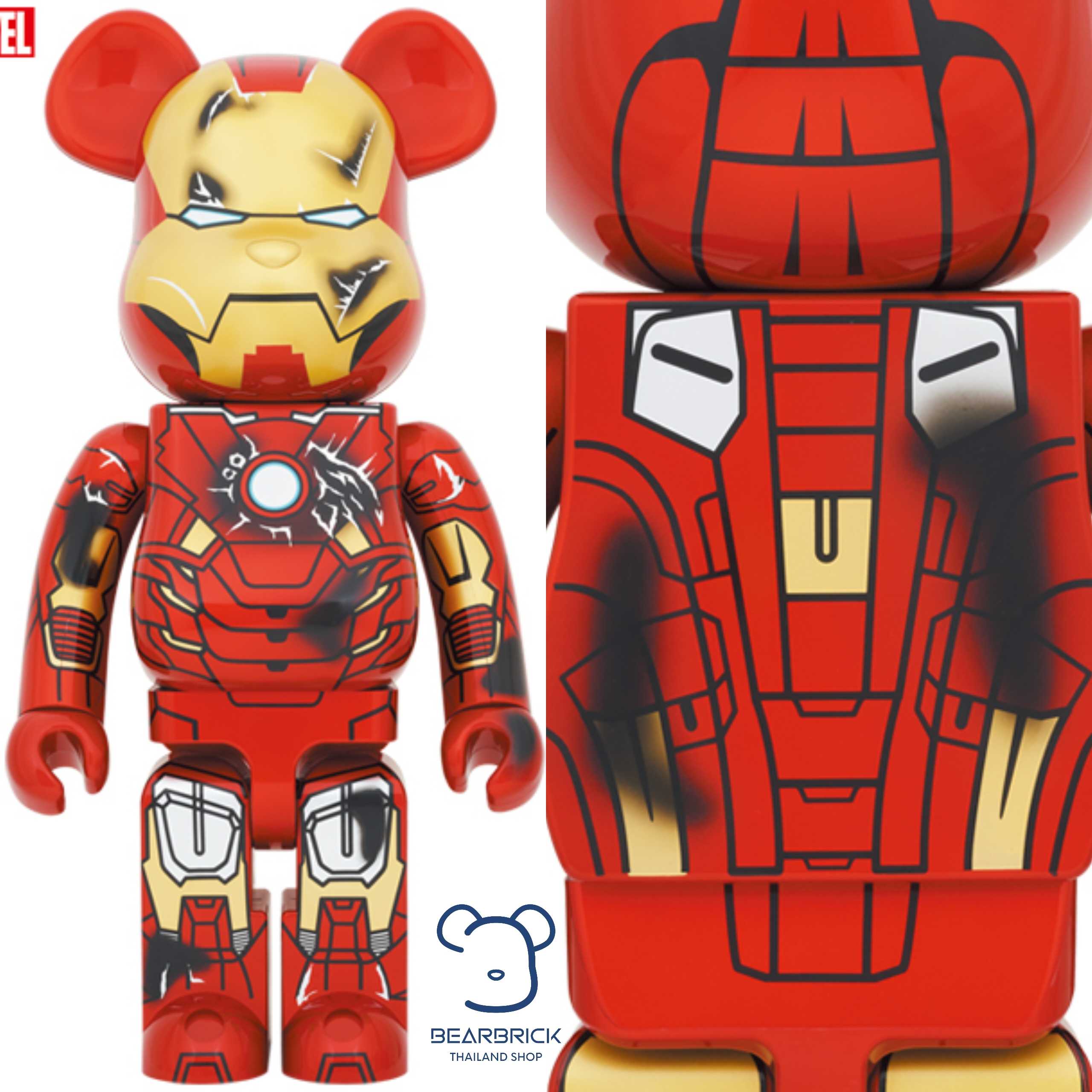 BE@RBRICK IRON MAN MARK VII DAMAGE 1000%