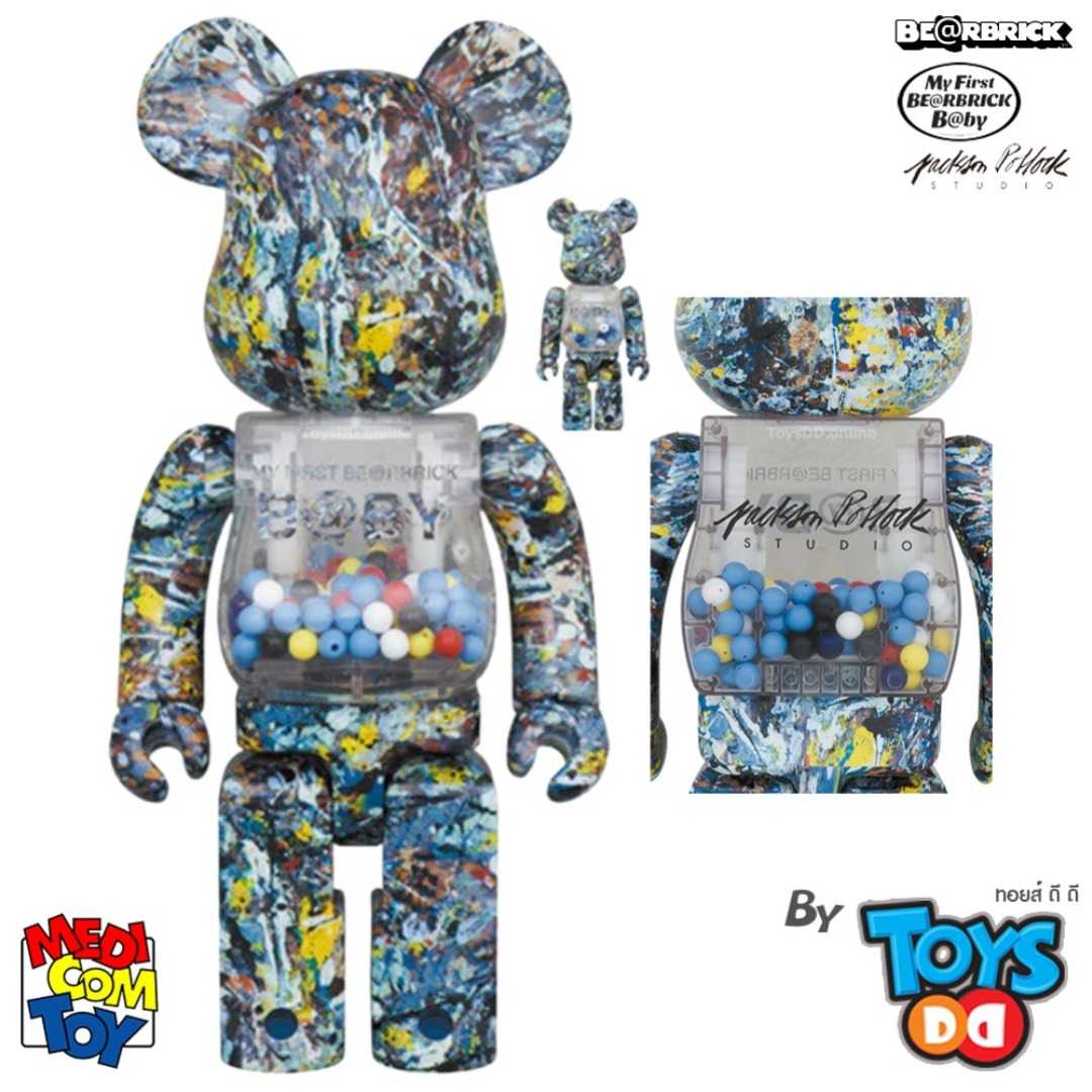 Be@rbrick First Baby Jackson Pollock 400% & 100% | LINE SHOPPING