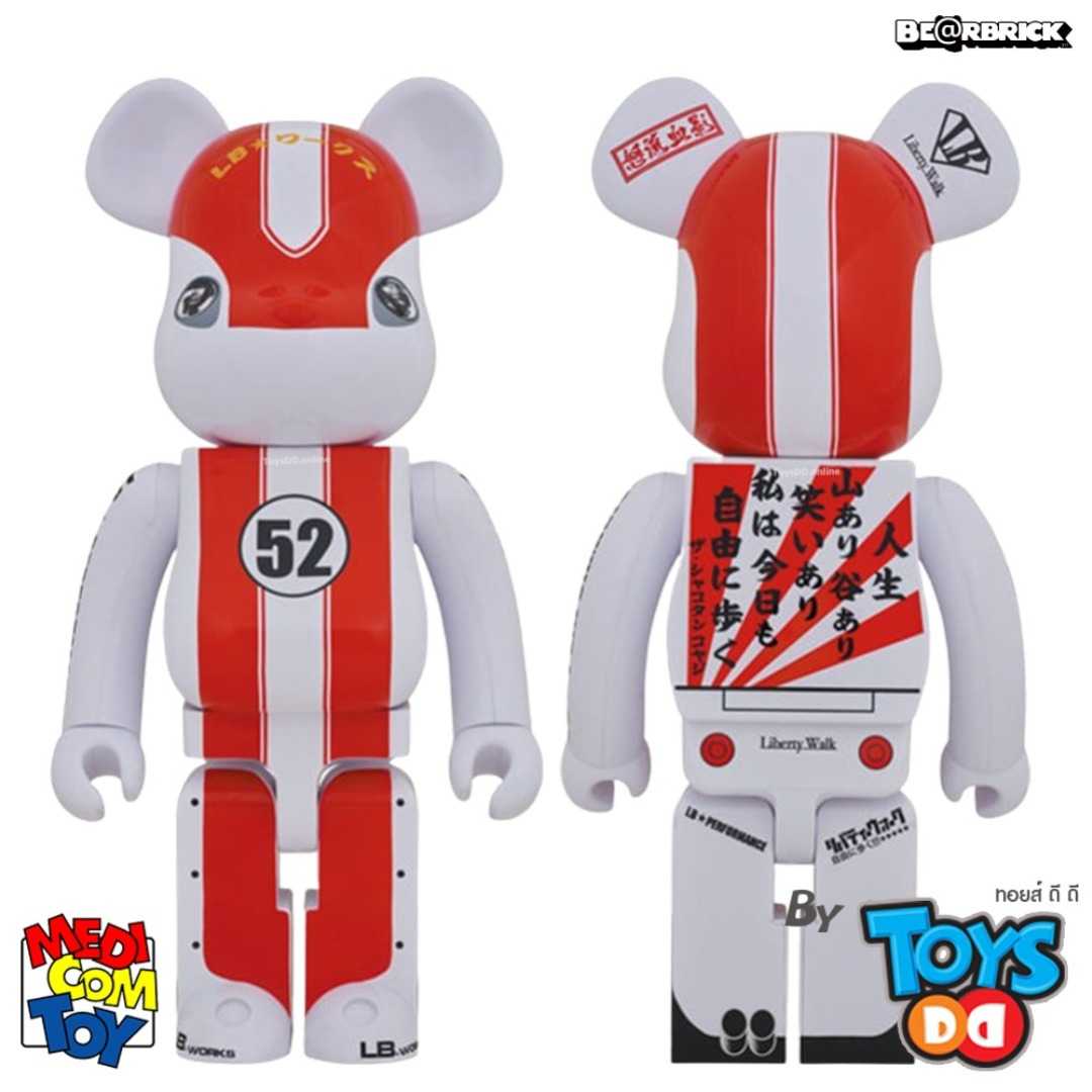 MEDICOM TOY×LBWK BE@RBRICK  1000％ 400%