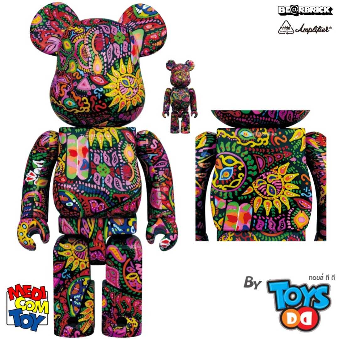 Be@rbrick Psychedelic Paisley 400% & 100% | LINE SHOPPING