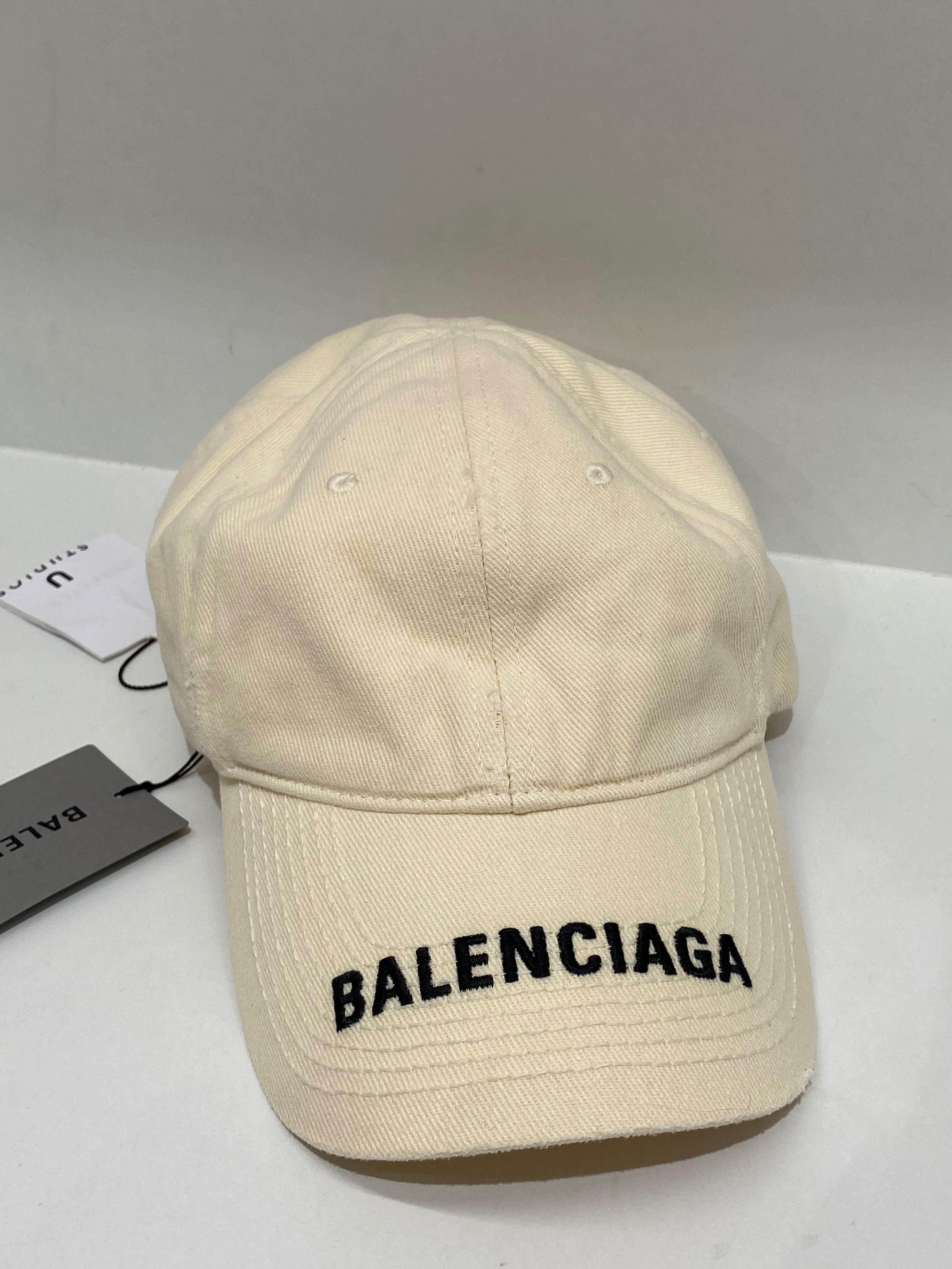 Balenciaga beige cap top