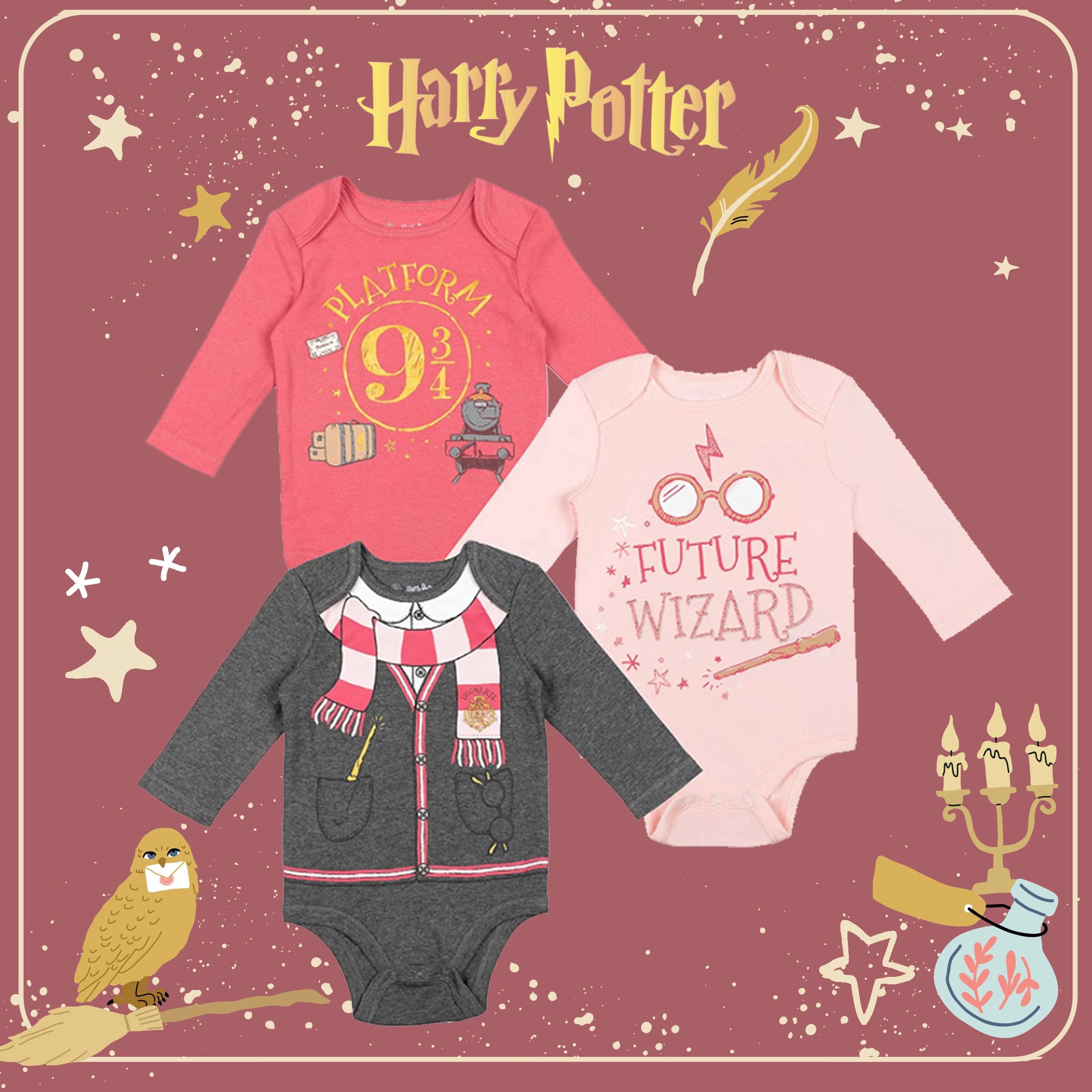 Harry Potter Baby Bodysuit Hufflepuff House Crest Baby grow Vest Hogwarts  