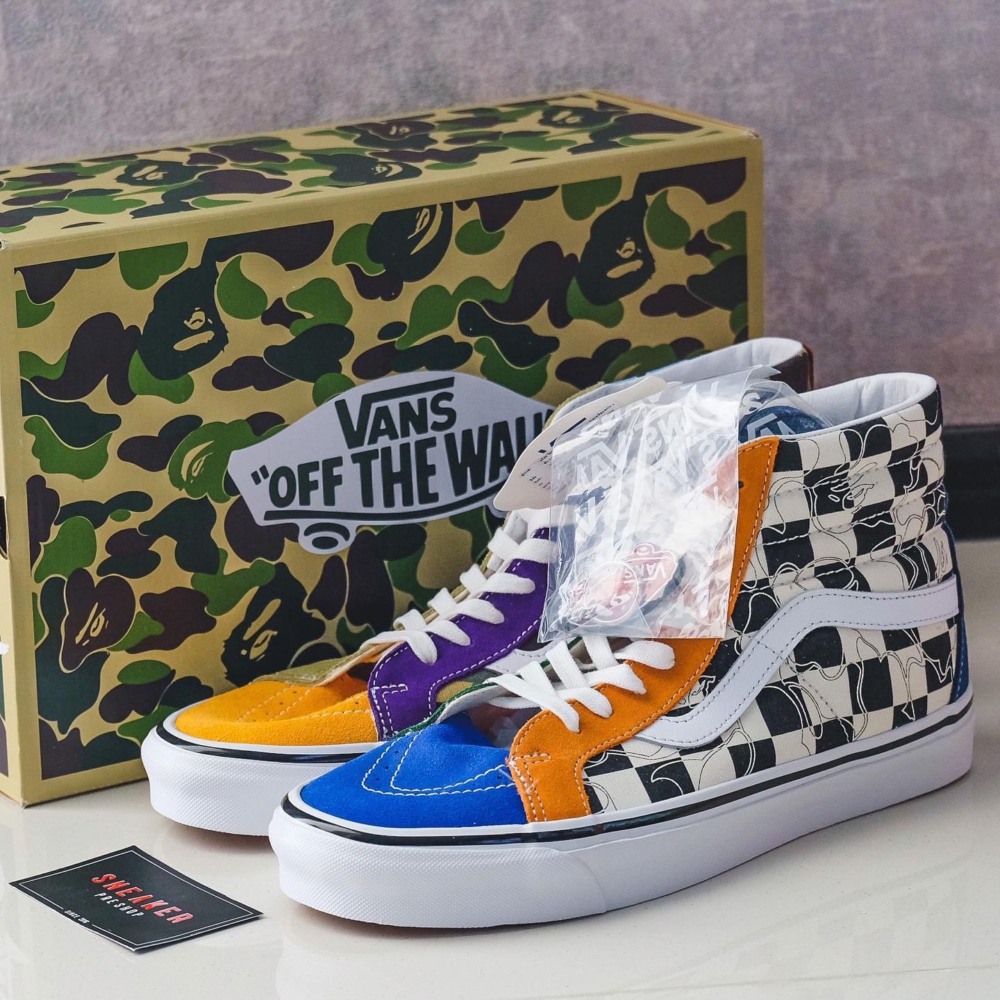 Vans x Bape SK8-Hi DX Multi Camo | LINE SHOPPING