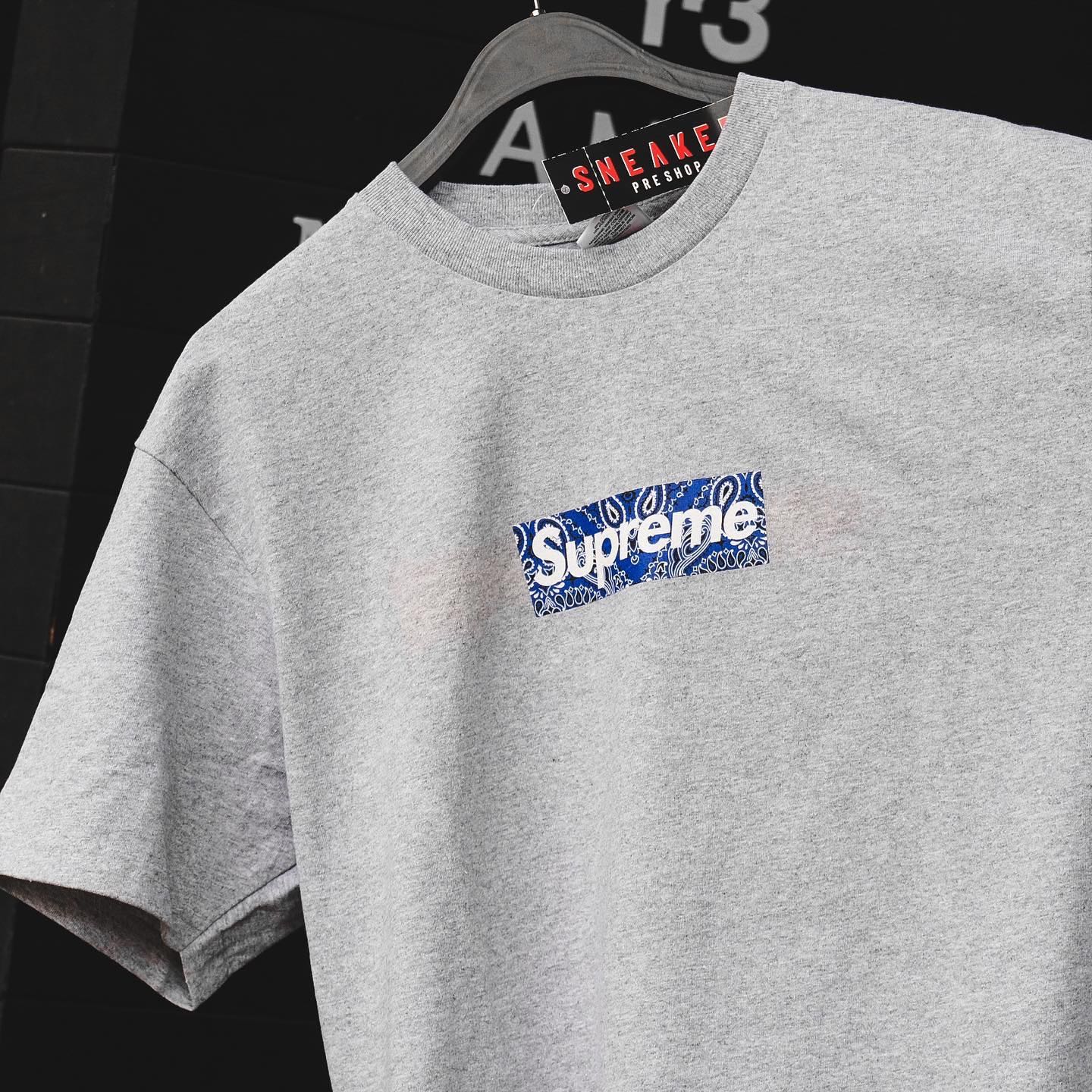 Supreme paisley box logo tee deals