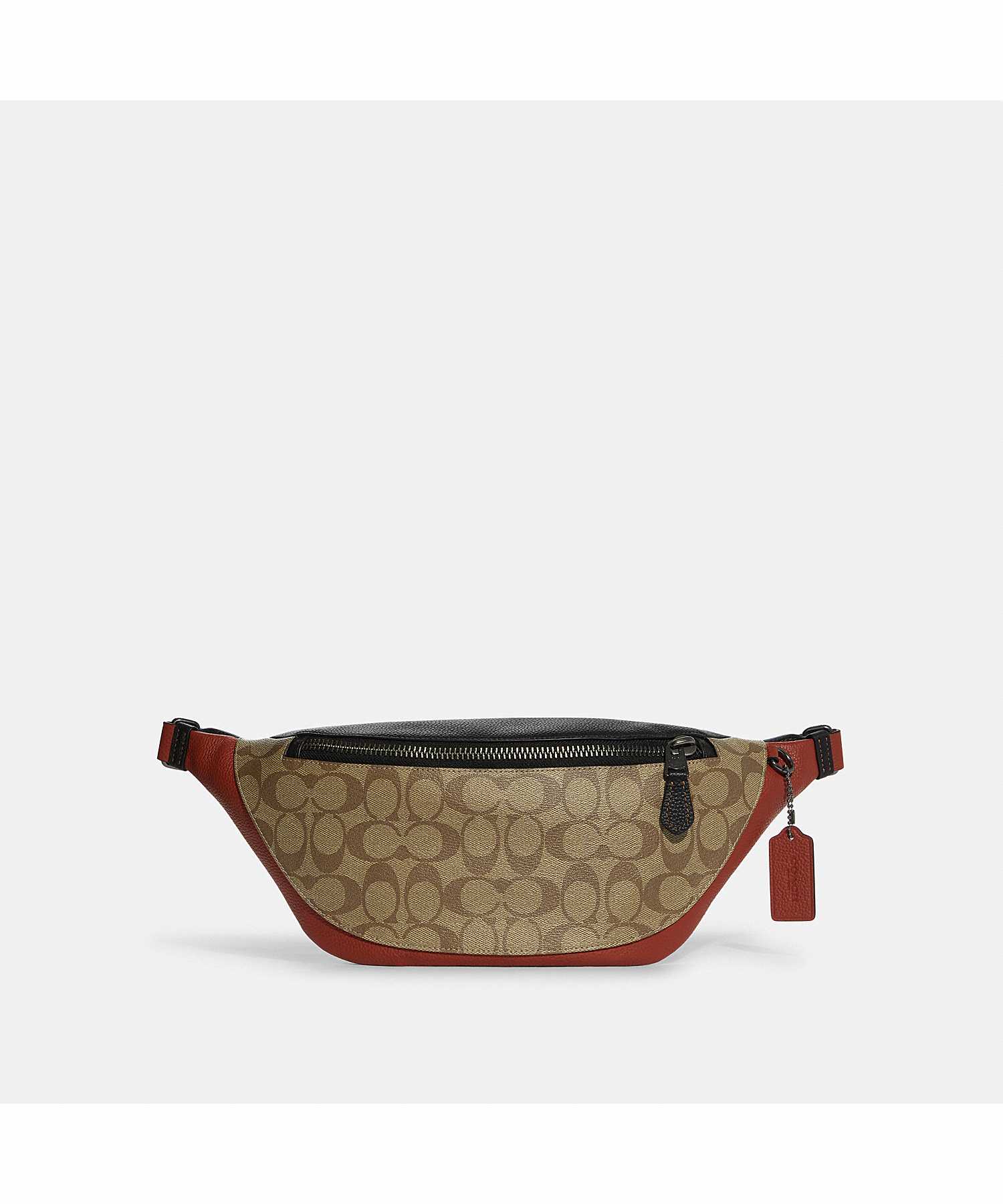 Coach warren belt online bag in signature canvas