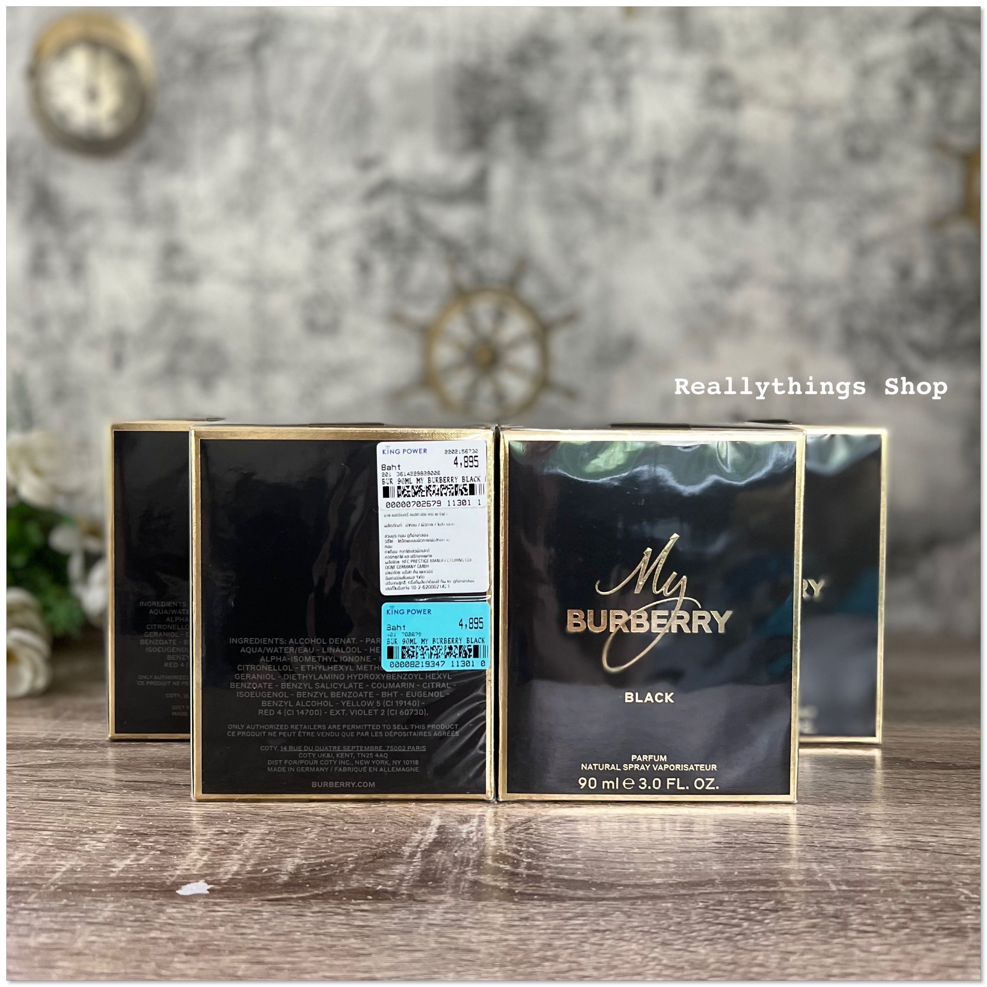 Burberry black king power store