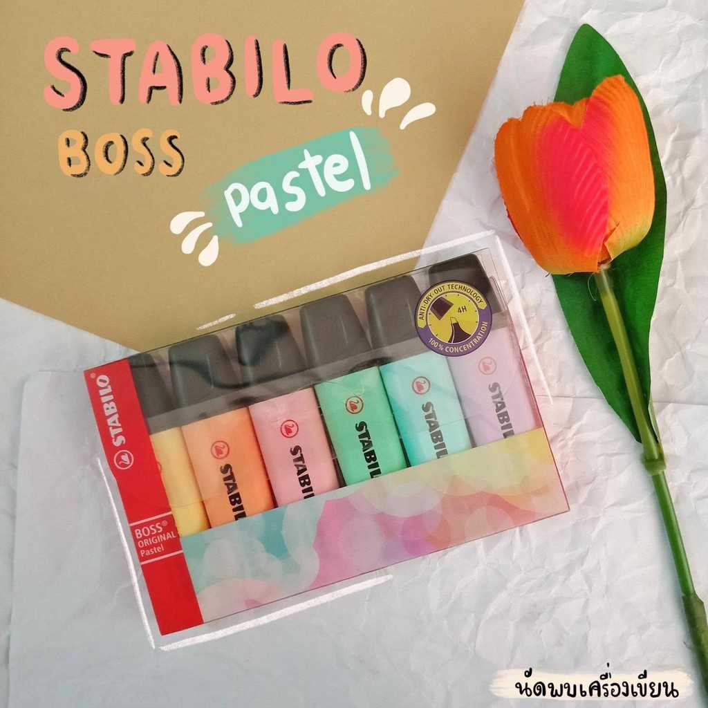 STABILO BOSS ORIGINAL Pastel Set of 6