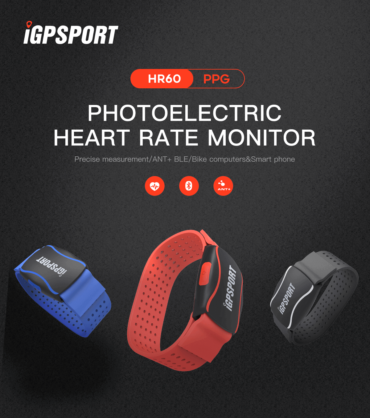 HEART RATE MONITOR iGPSPORT HR60 LINE SHOPPING