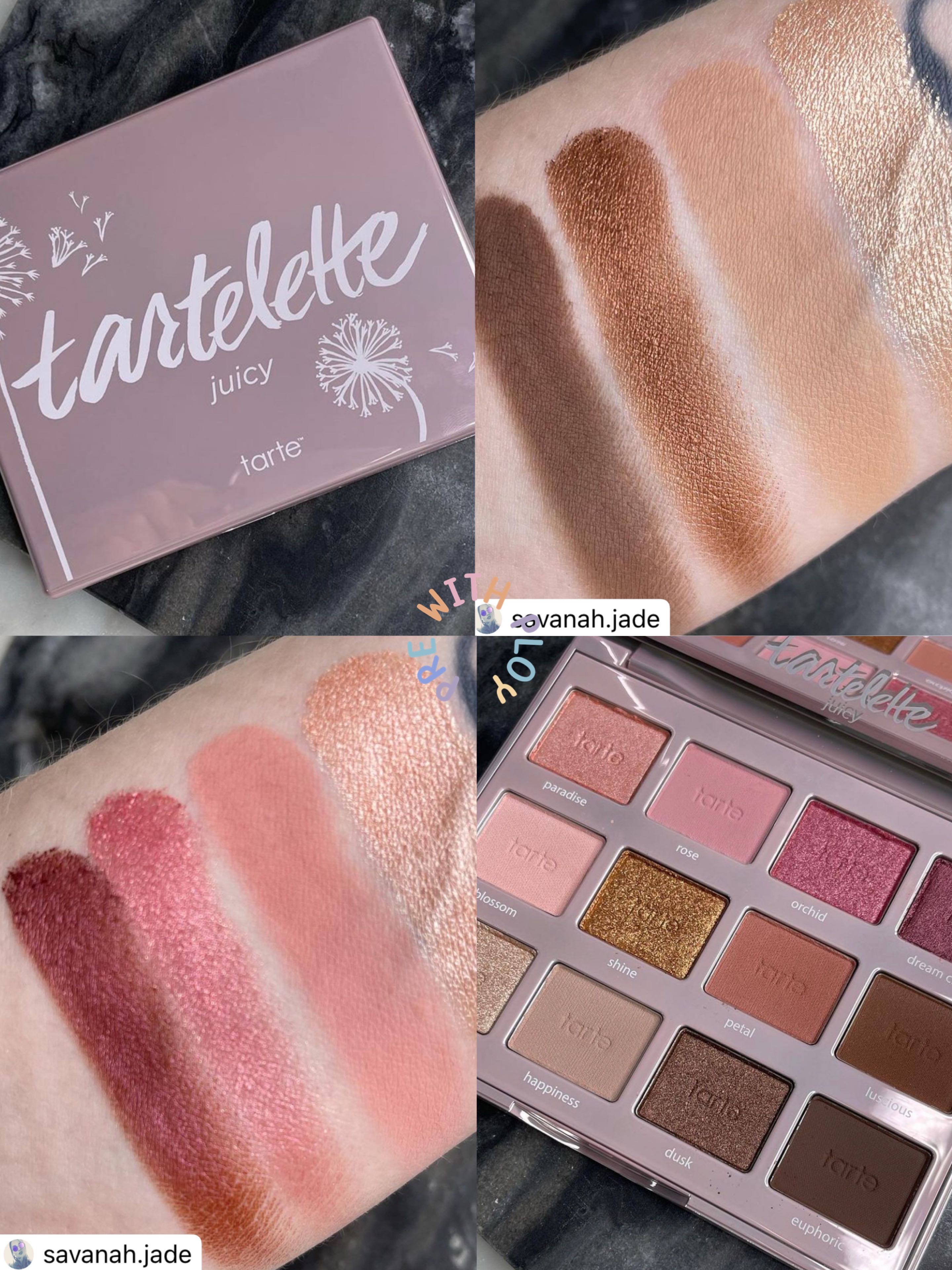 Tarte juicy clearance palette
