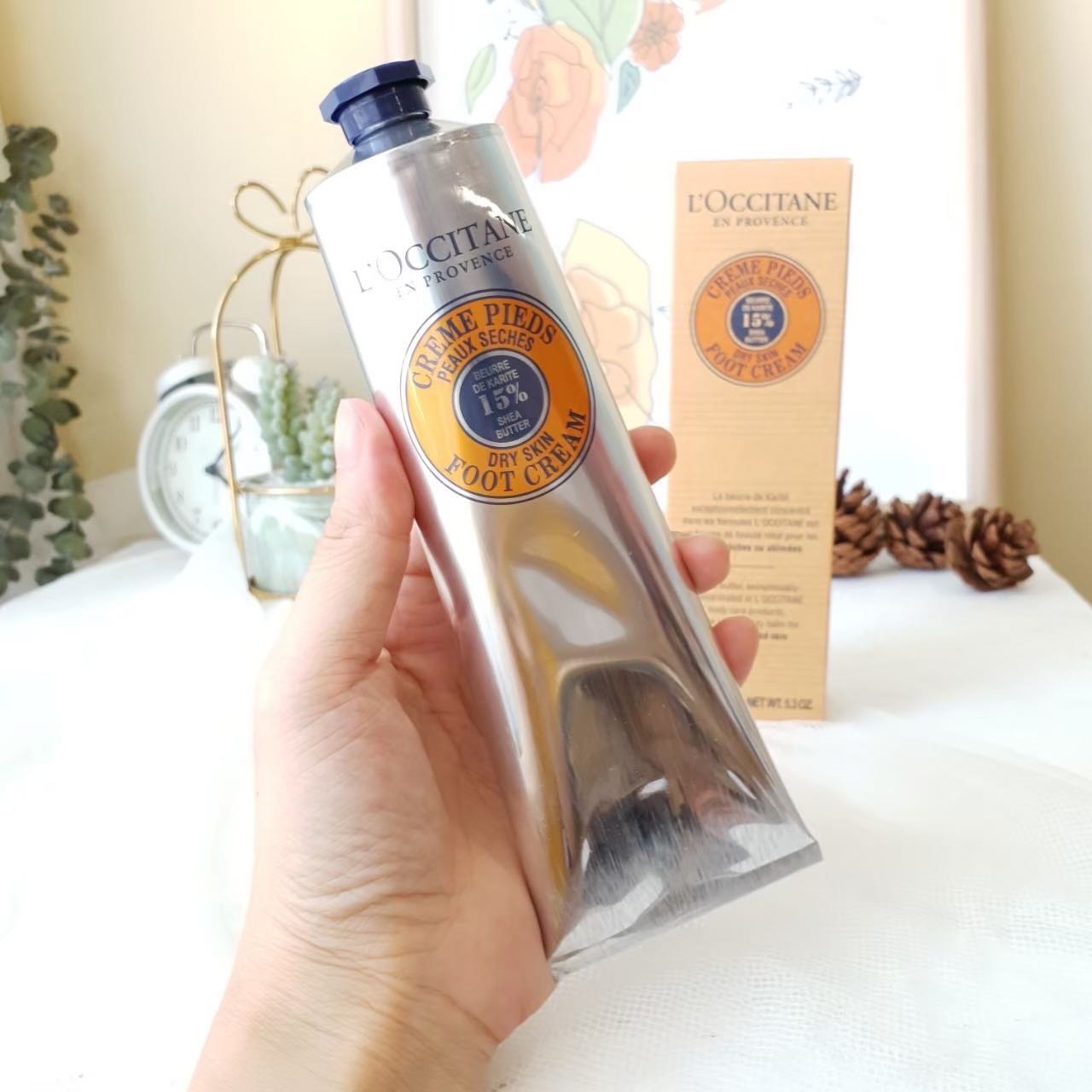 ❤️🤍Loccitane Shea Butter Foot Cream ขนาด 150 ml | LINE SHOPPING