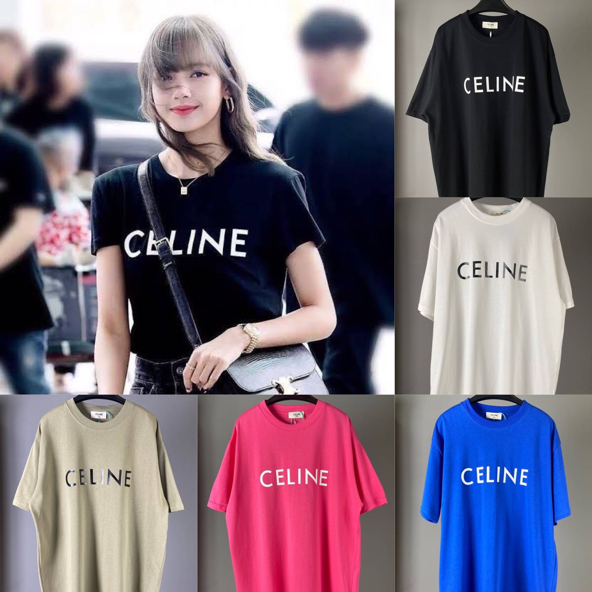 Celine T Shirts LINE SHOPPING