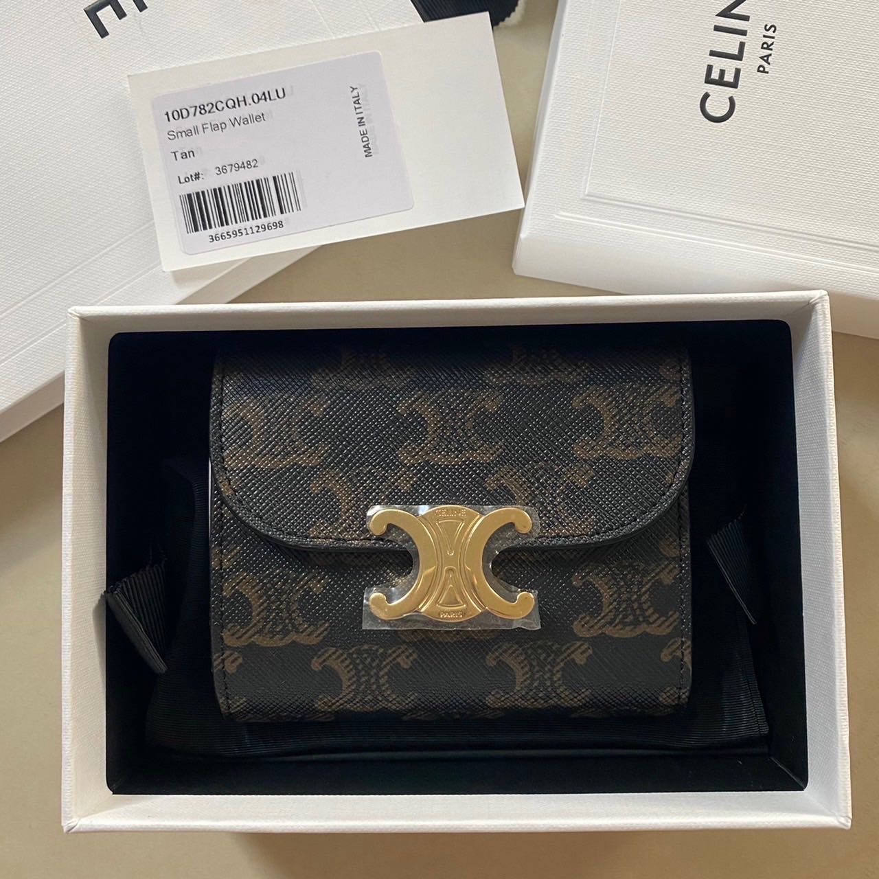 Celine small flap discount wallet
