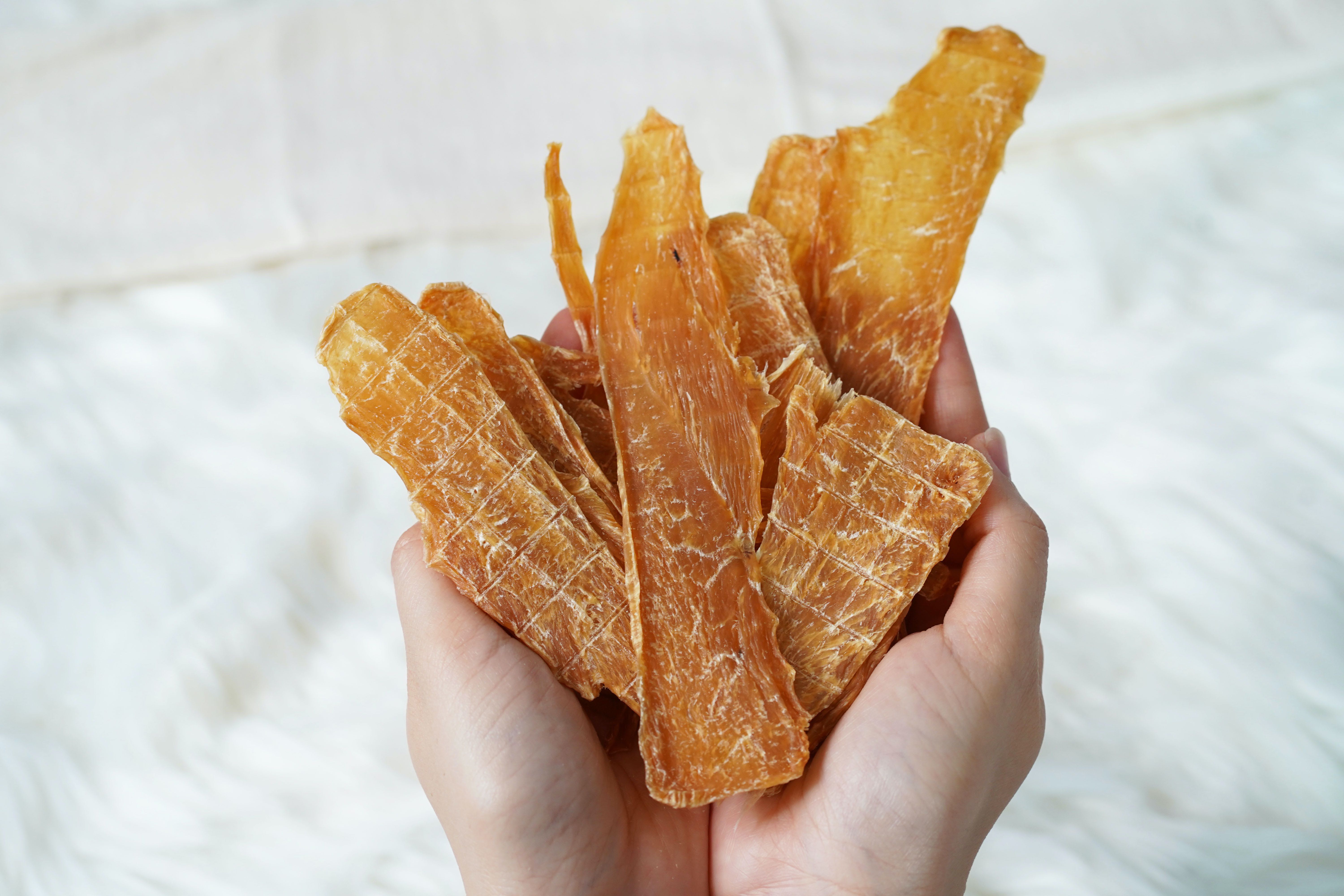 BOO&KO ขนมสุนัข ไก่อบแห้งถุงใหญ่ รสนมแพะ 500 กรัม | LINE SHOPPING