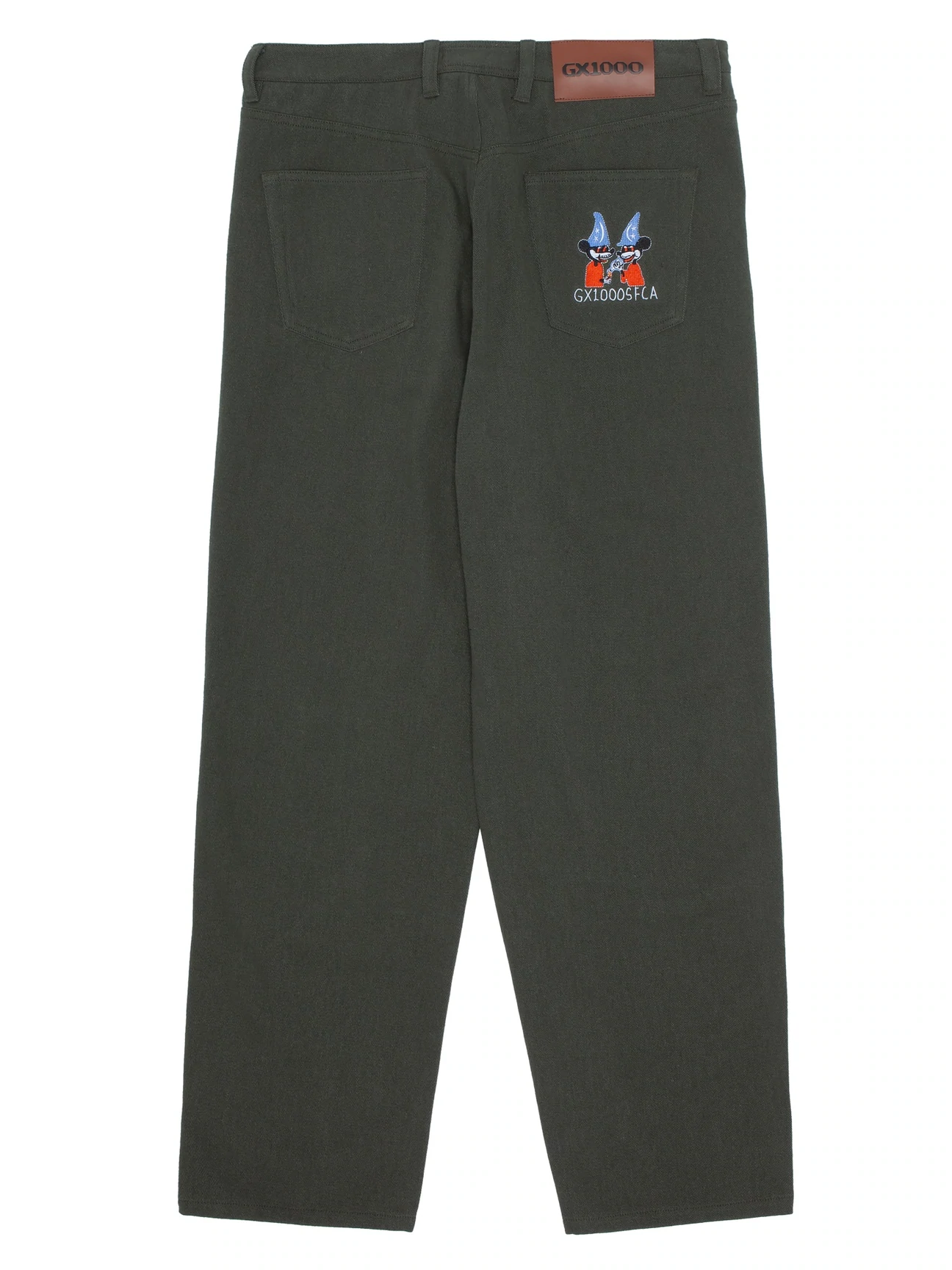 GX1000 DIMETHYLTRYPTAMINE BAGGY PANTS - OLIVE | LINE SHOPPING