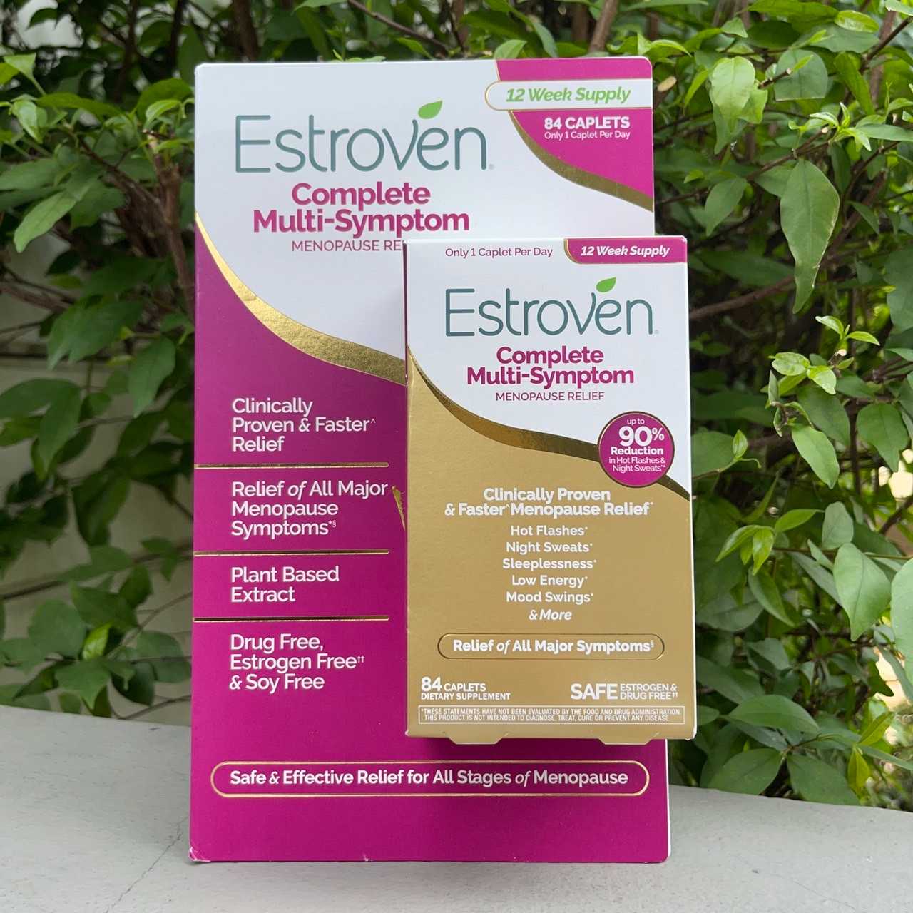 Estroven Complete Multi-Symptom Menopause Relief, 84 Caplets | LINE ...