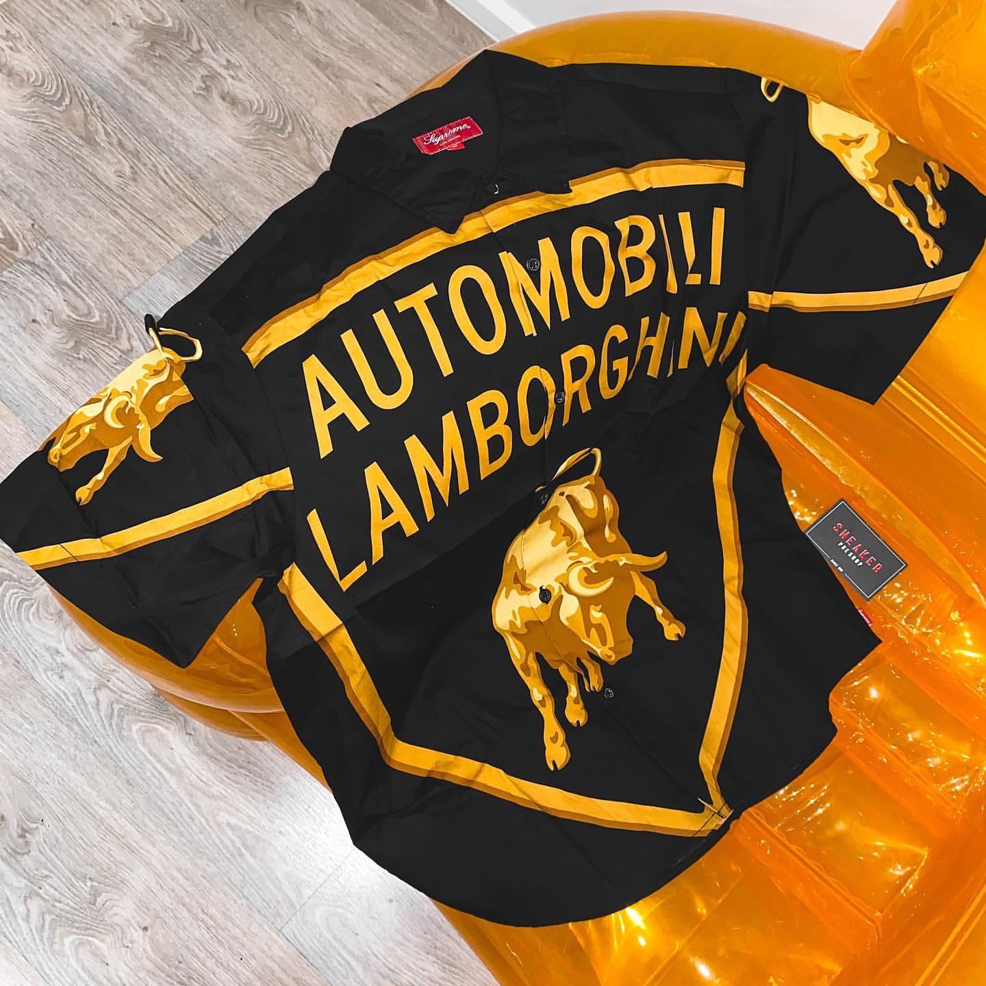 Supreme lamborghini new arrivals shirt