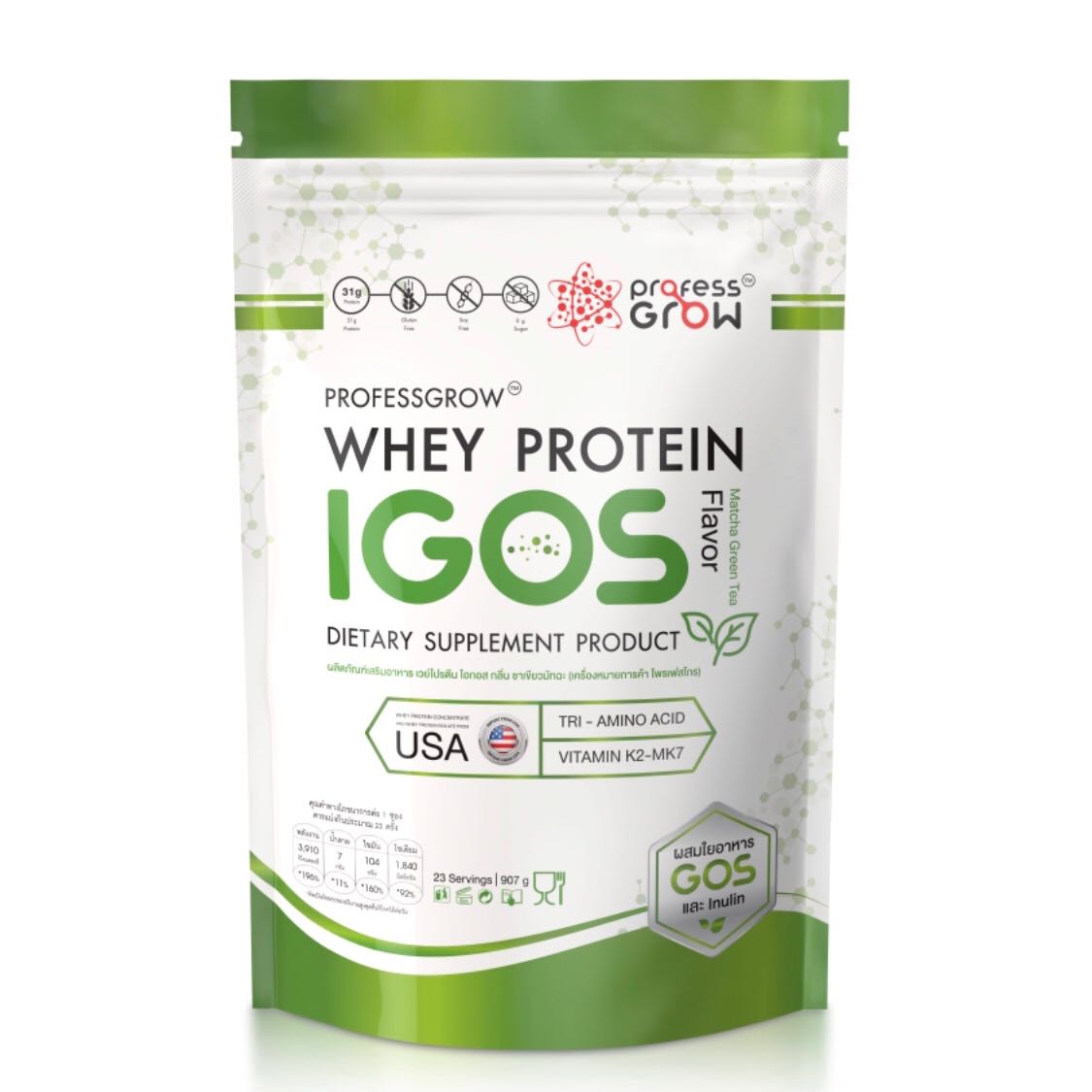 Whey Protein Igos - เวย์โปรตีน ไอกอส นมโปรตีนเพิ่มความสูง | Line Shopping