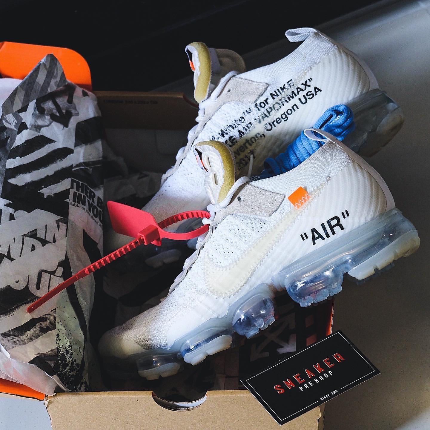 off white nike vapormax white
