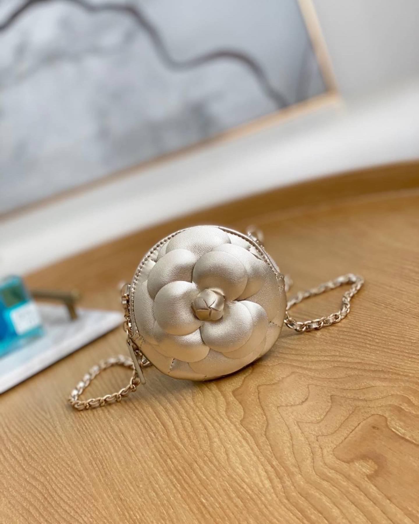 Camellia clutch sale