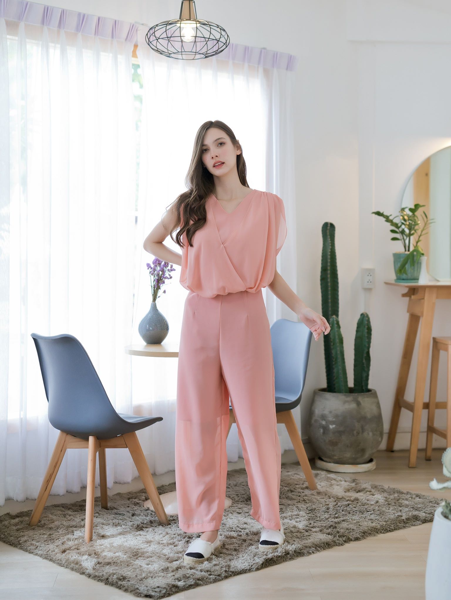 The clothing shop company jumpsuit