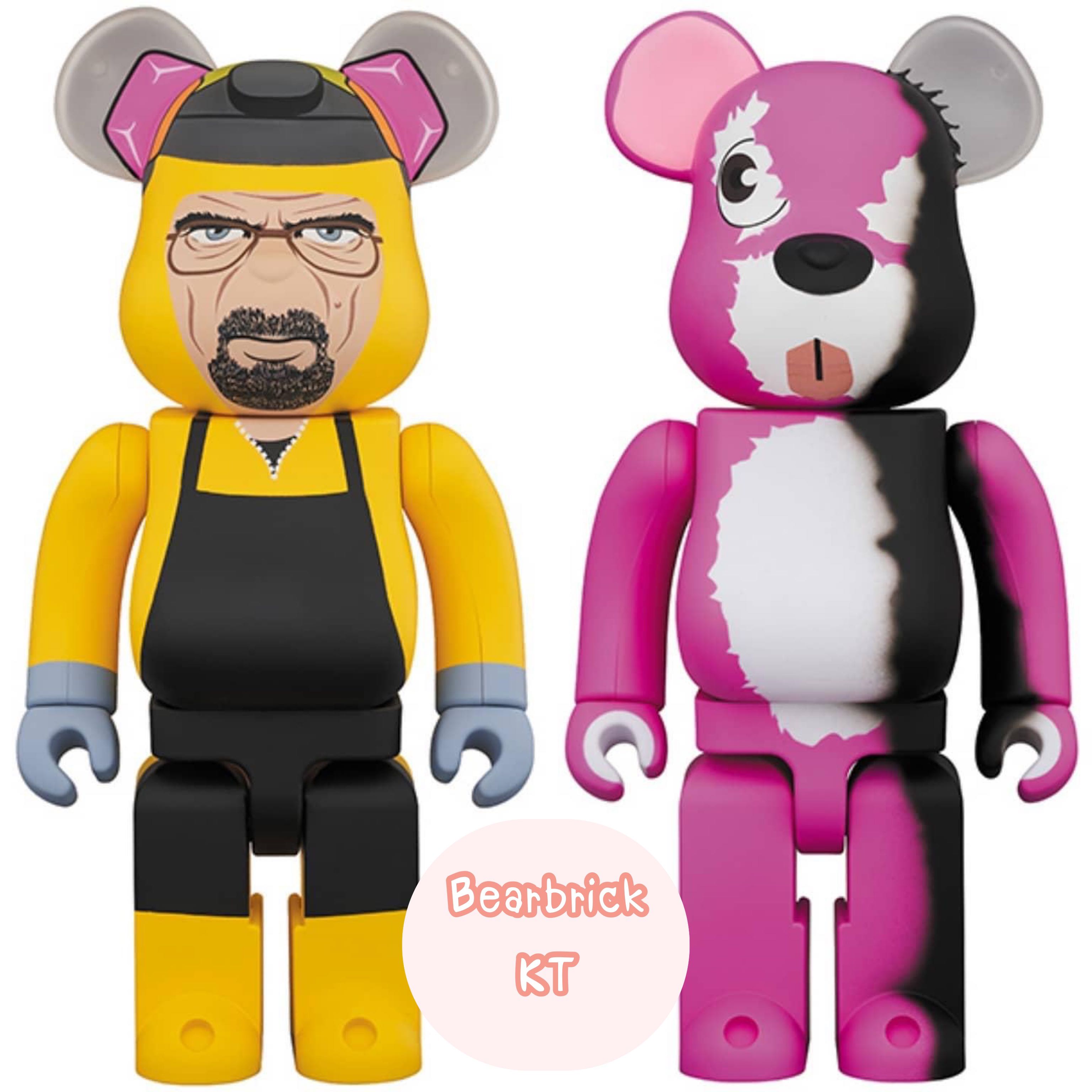 bearbrick breaking bad Walter white & Pink Bear 1000％ | LINE SHOPPING