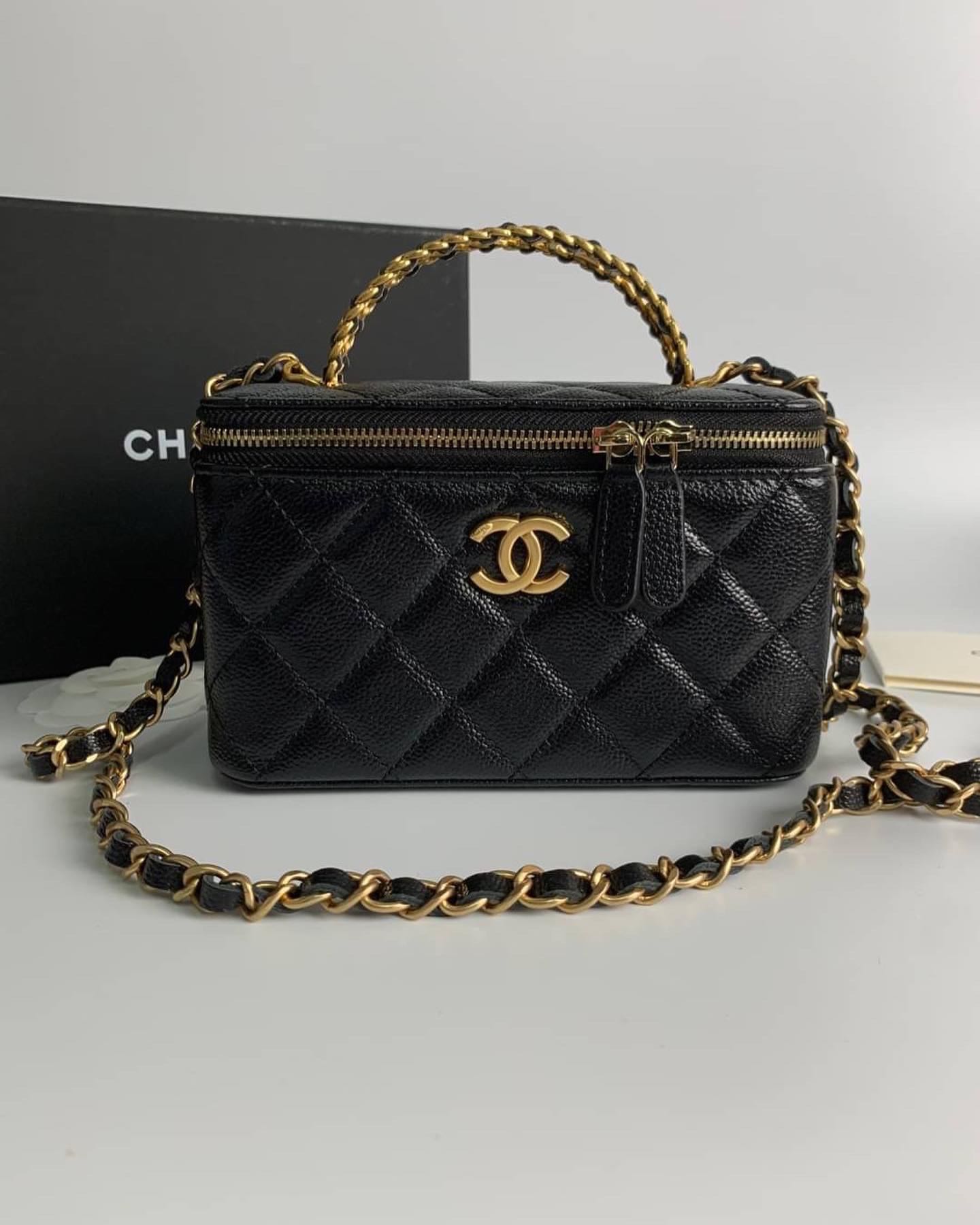 Chanel Small Vanity Bag LINE SHOPPING