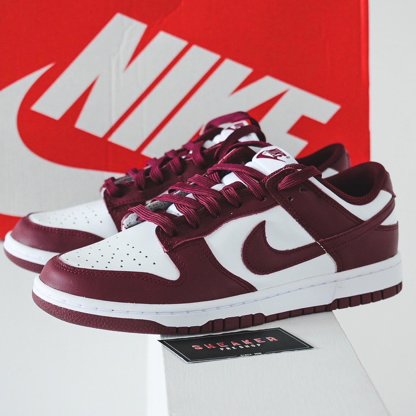Nike dunk on sale low bordeaux
