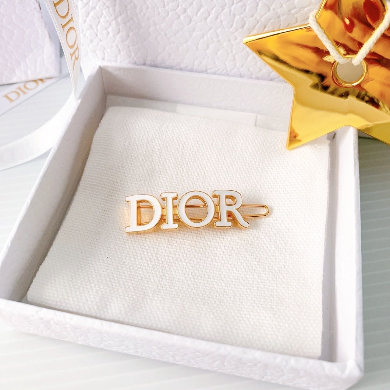 Dior hair slide best sale