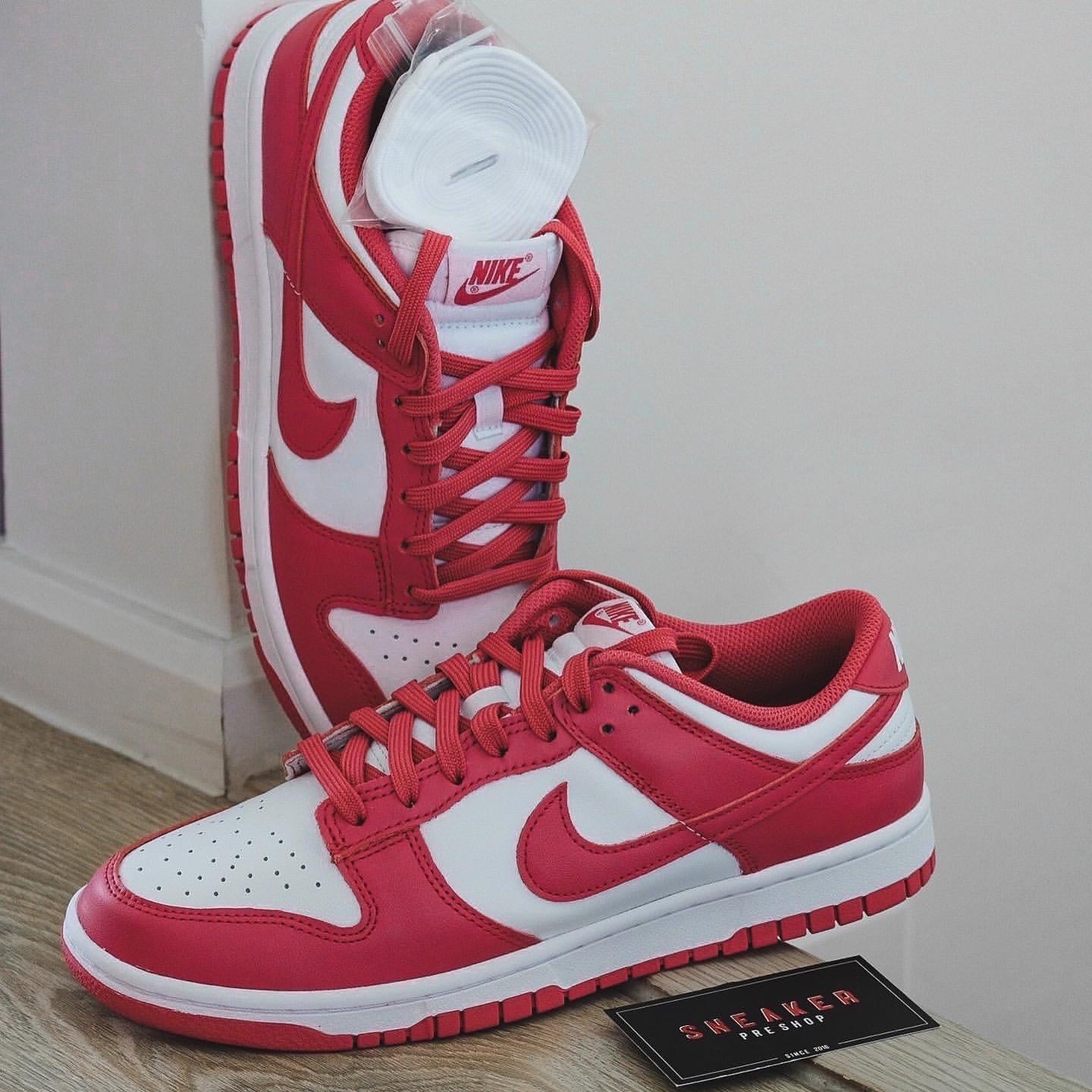 Nike hotsell dunk rouge