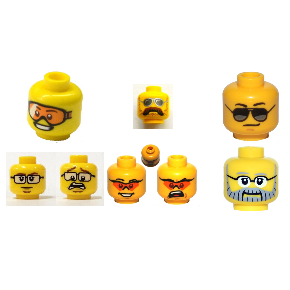 Lego head best sale 3626